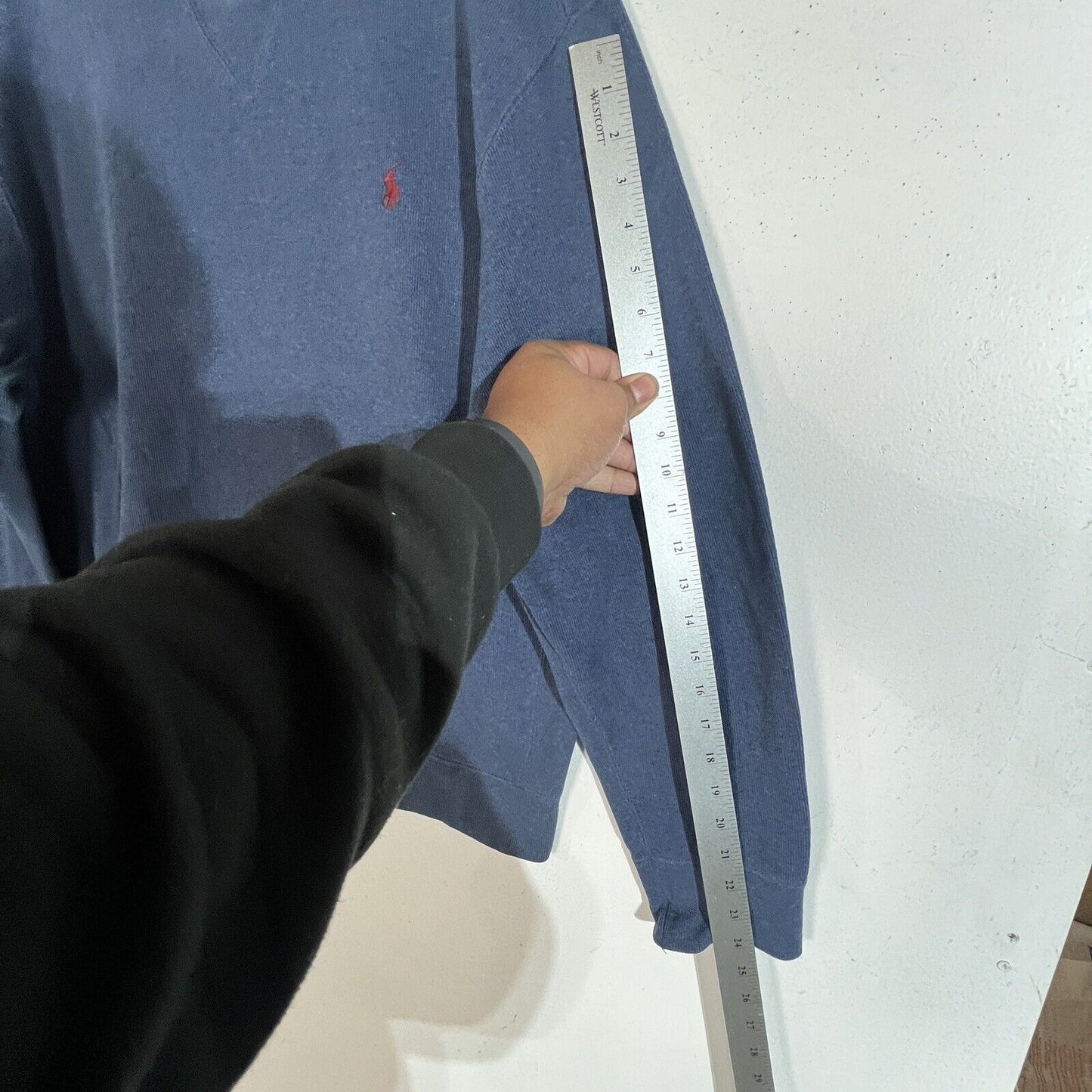 Vintage Polo Ralph Lauren Sweatshirt Men’s XL Color Blue Heavyweight Pullover
