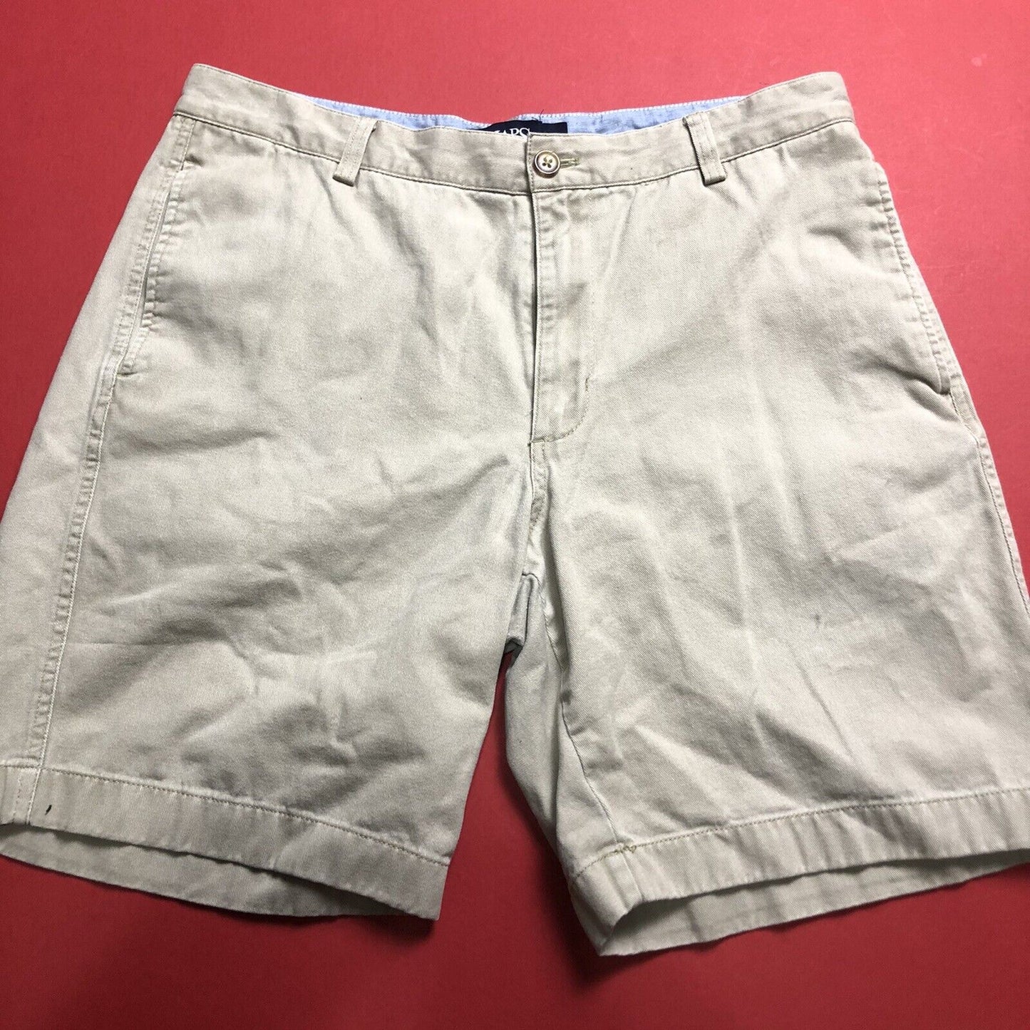 Chaps Chino Shorts Men’s Size 34 Khaki (1007320))