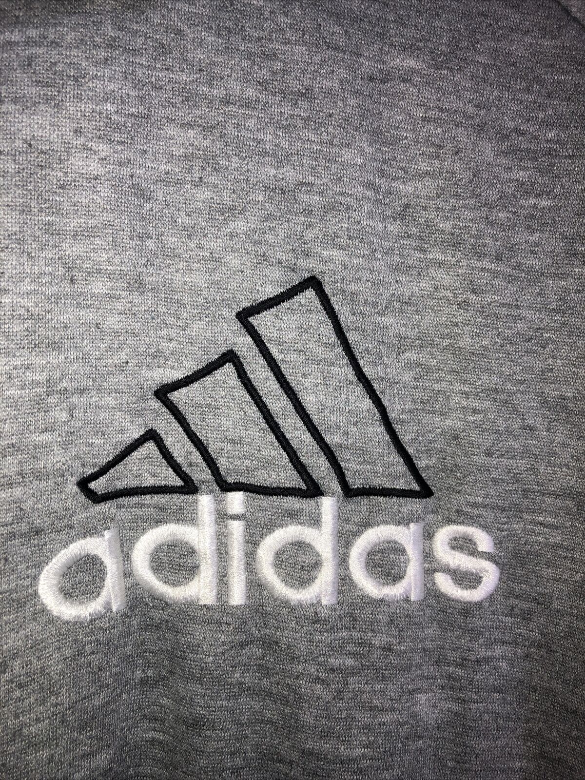 Adidas Reversible Heavyweight Jacket Youth Size Small Color Black/Gray