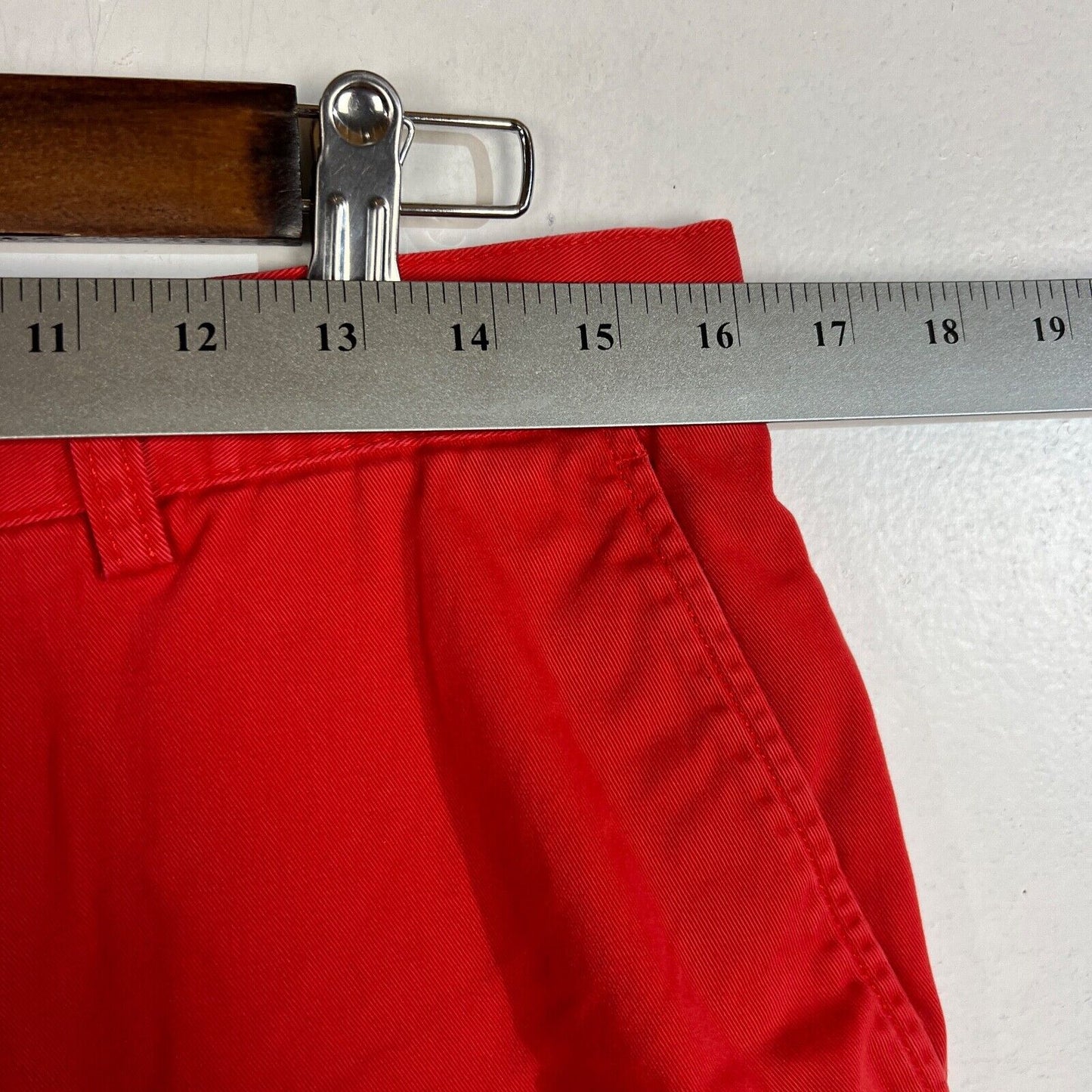 Polo Ralph Lauren Chino Prospects Shorts Men's Size 33W Color Red