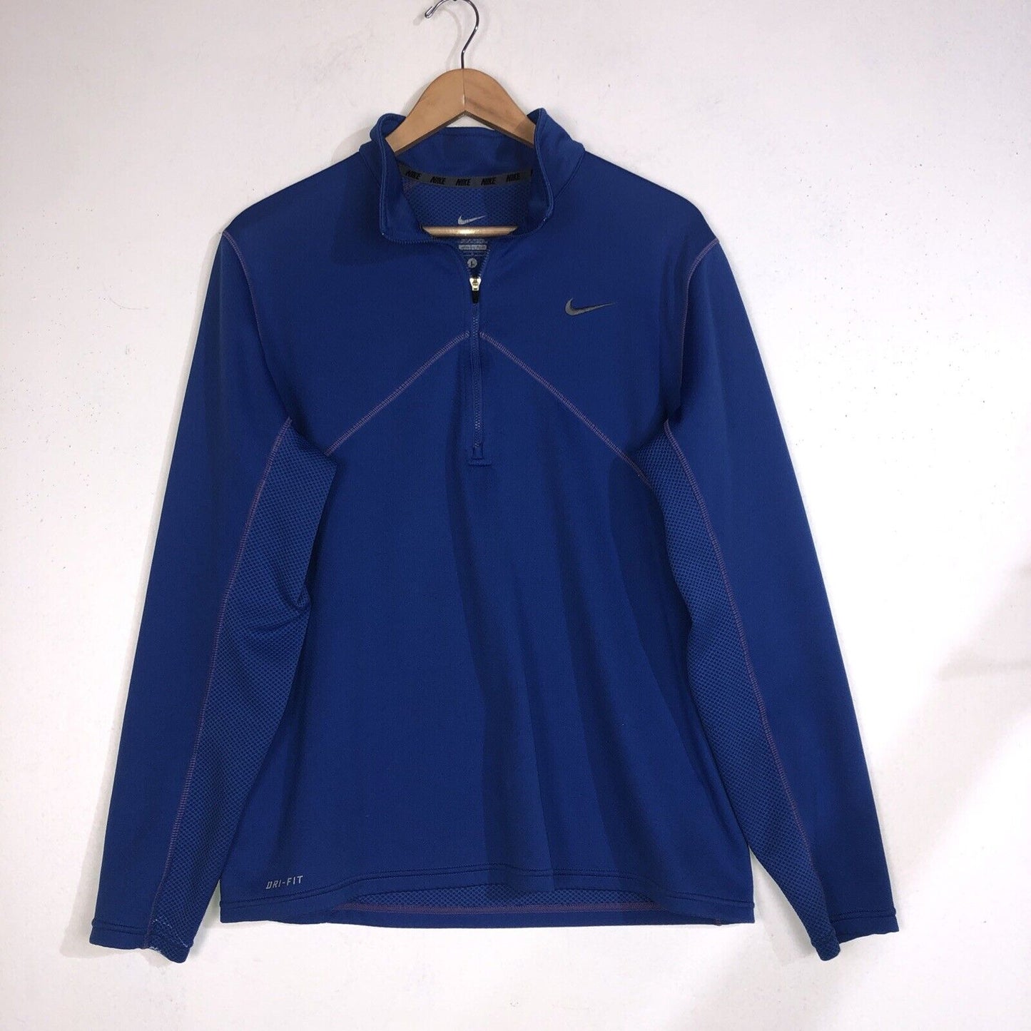 Nike DriFit Shirt Womens Size Large Color Blue