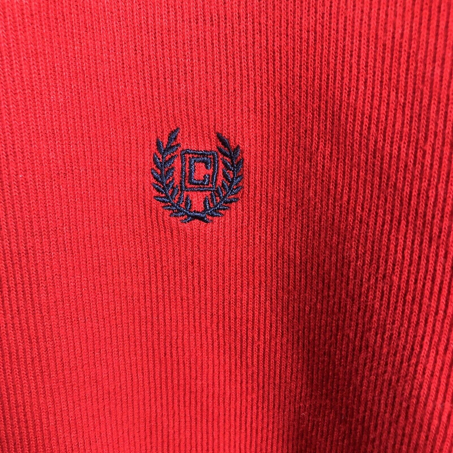 Chaps Men’s Pullover Sweater Men’s Size Large Red Long Sleeve Casual