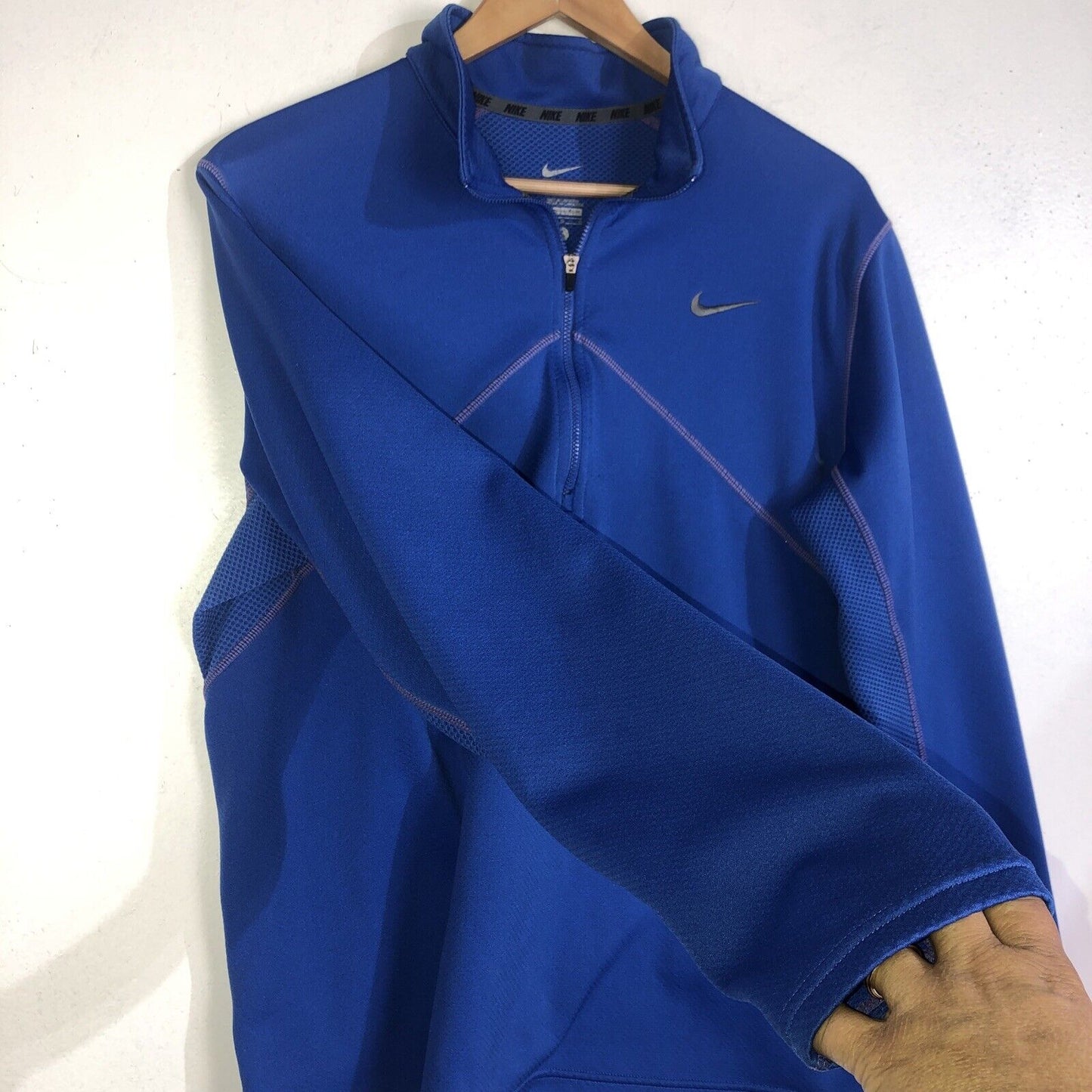 Nike DriFit Shirt Womens Size Large Color Blue