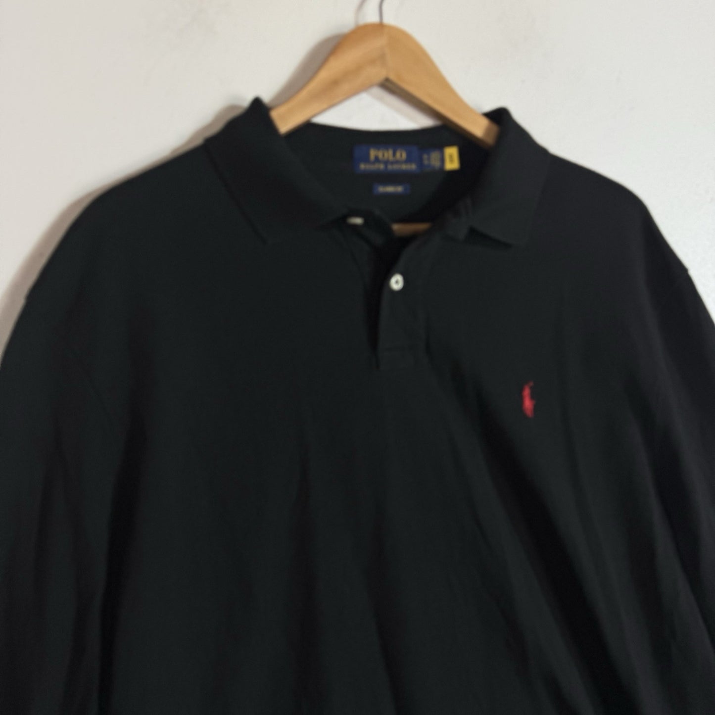 Polo Ralph Lauren Shirt Men’s XL Color Black Blue Label Long Sleeve