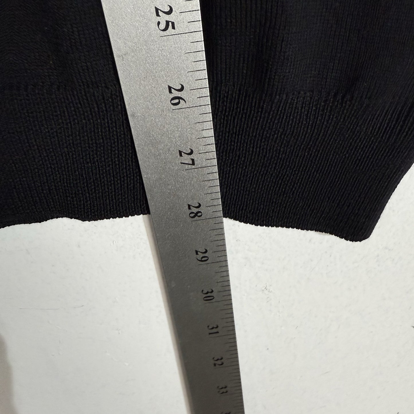 Brandini Wool Sweater Men’s Large Color Black Made In Italy