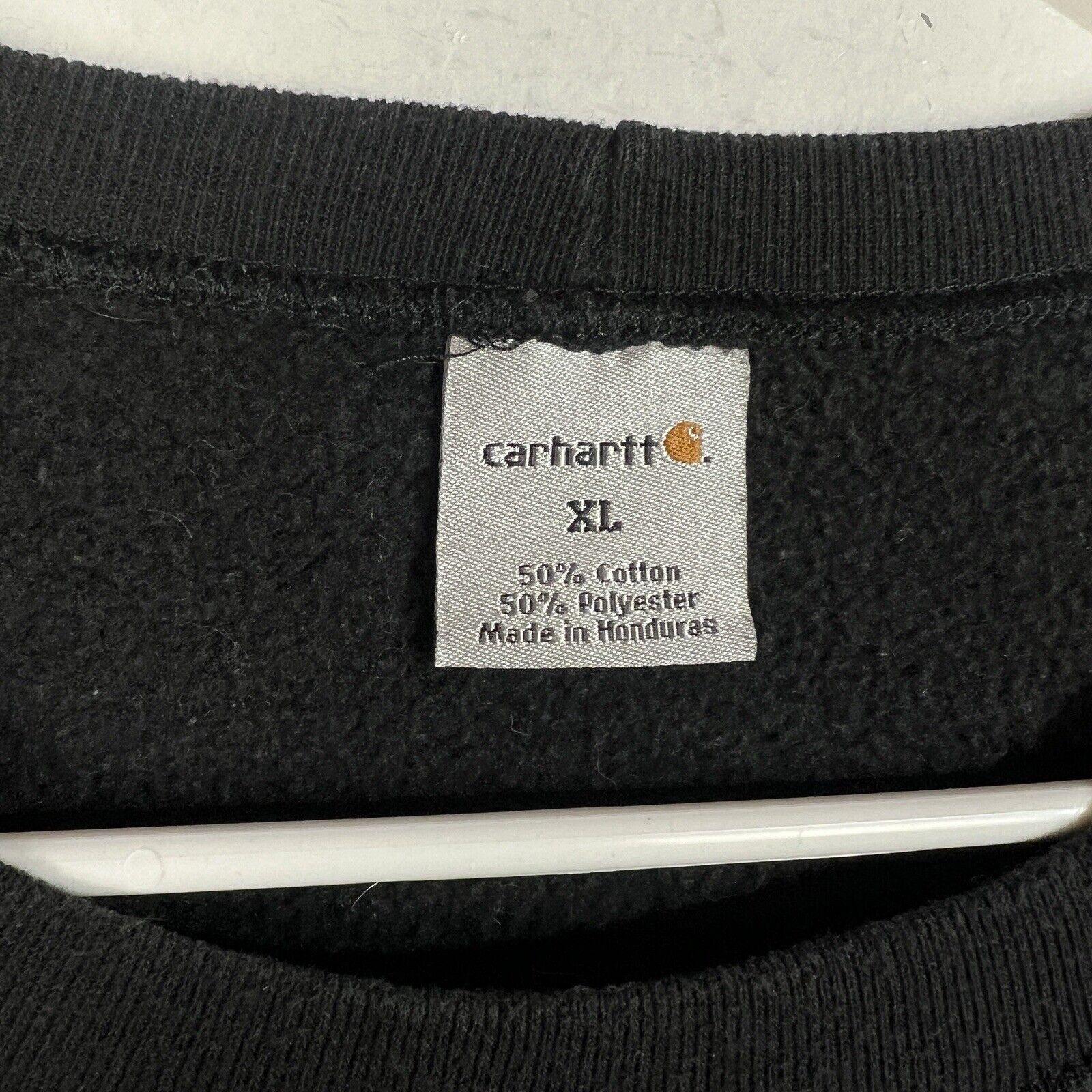 Carhartt Sweatshirt Men’s Size XL Color Black Long Sleeve Heavyweight