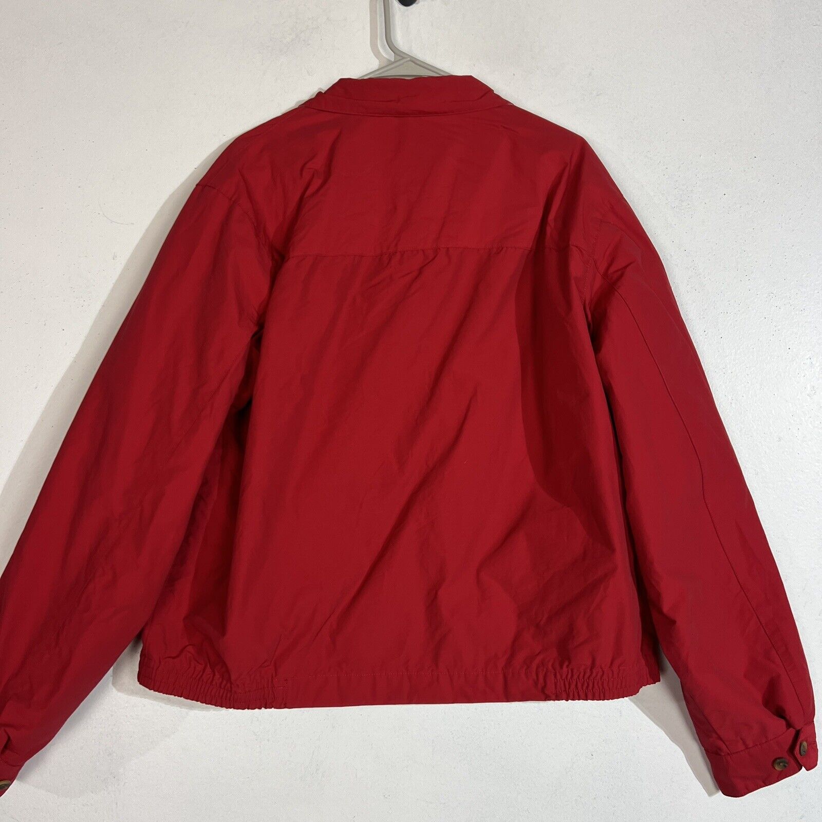 Eddie Bauer Jacket Men’s XL Color Red Full Zip Casual