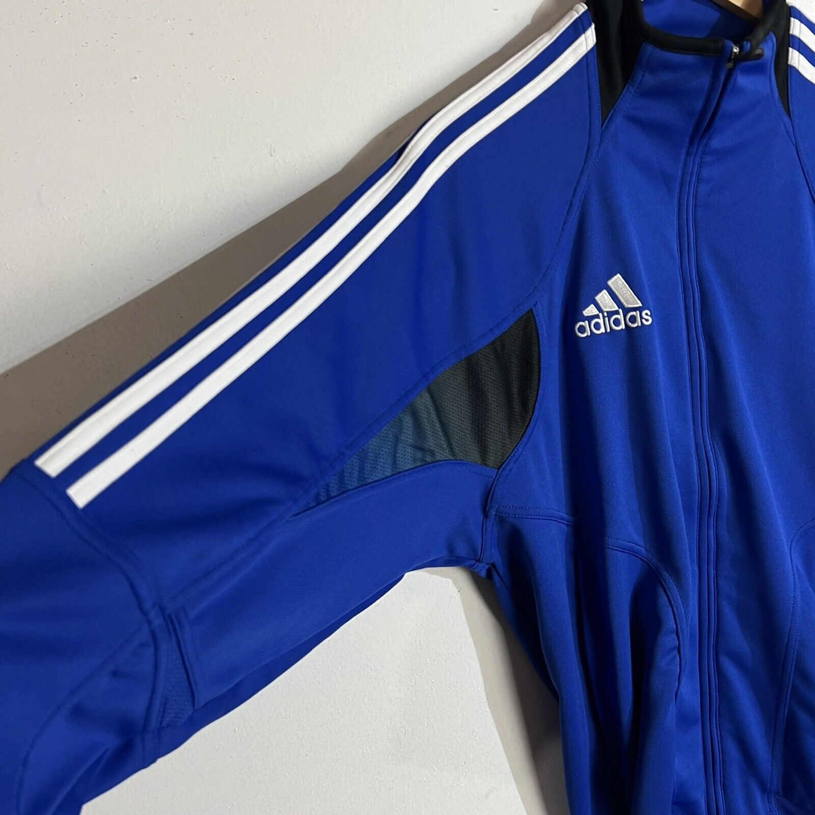 Adidas Men’s Track Jacket Size XL Multicolor (Pre Owned) Full Zip