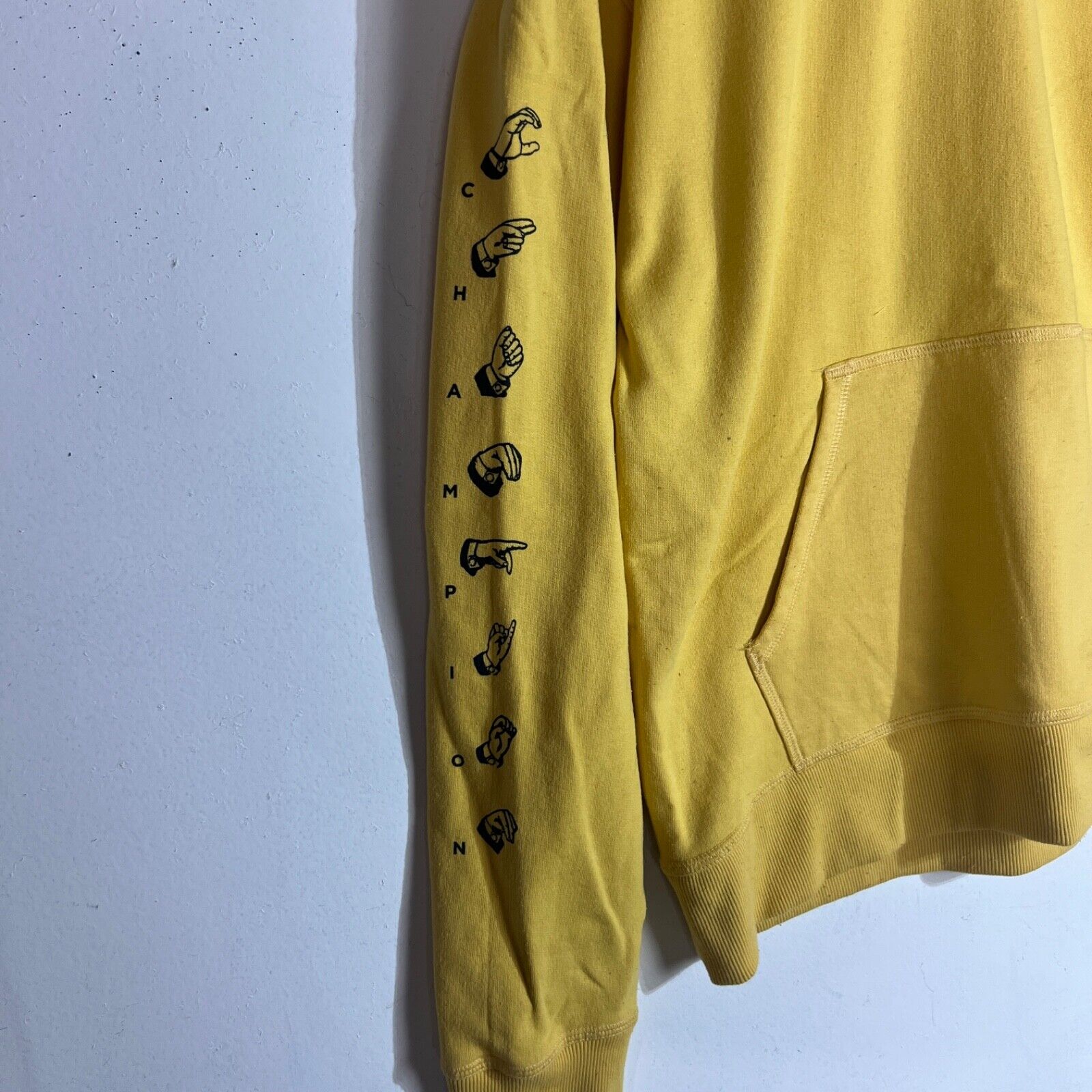 Champion Hoodie Men's Large Multicolor Long Sleeve Sweatshirt