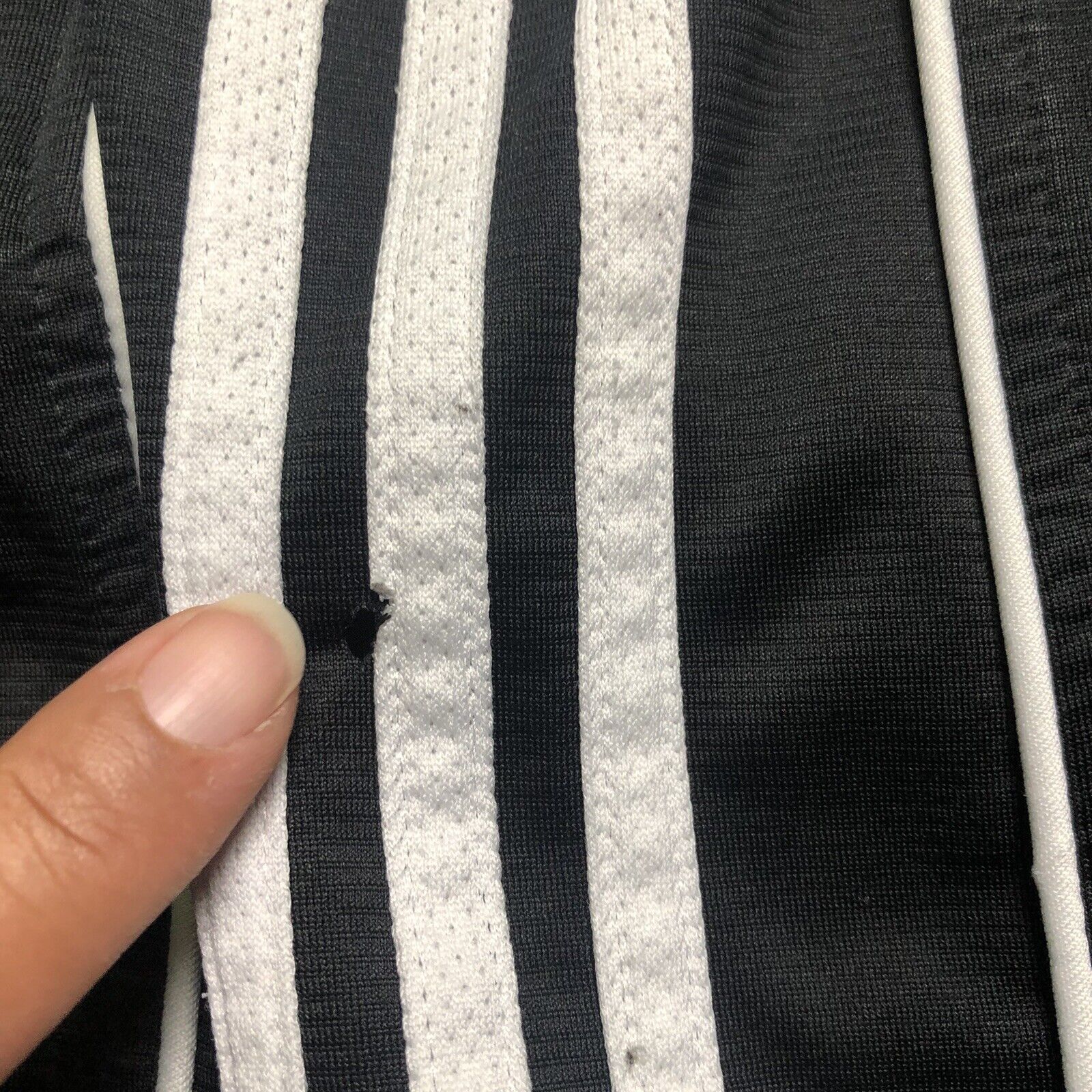 Adidas Shorts Mens Size Large Color Black/White. 1307200