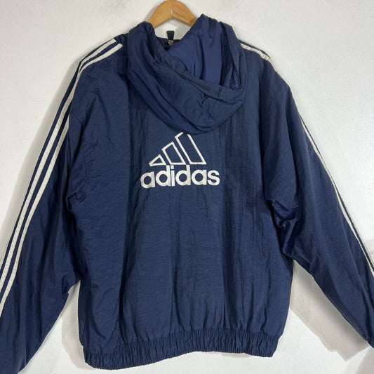Adidas Jacket Men’s Size Large Multicolor Lined Full Zip