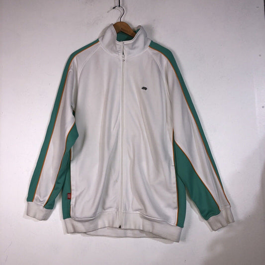 Ecko Unltd Jacket Mens Size XL Color White/Green