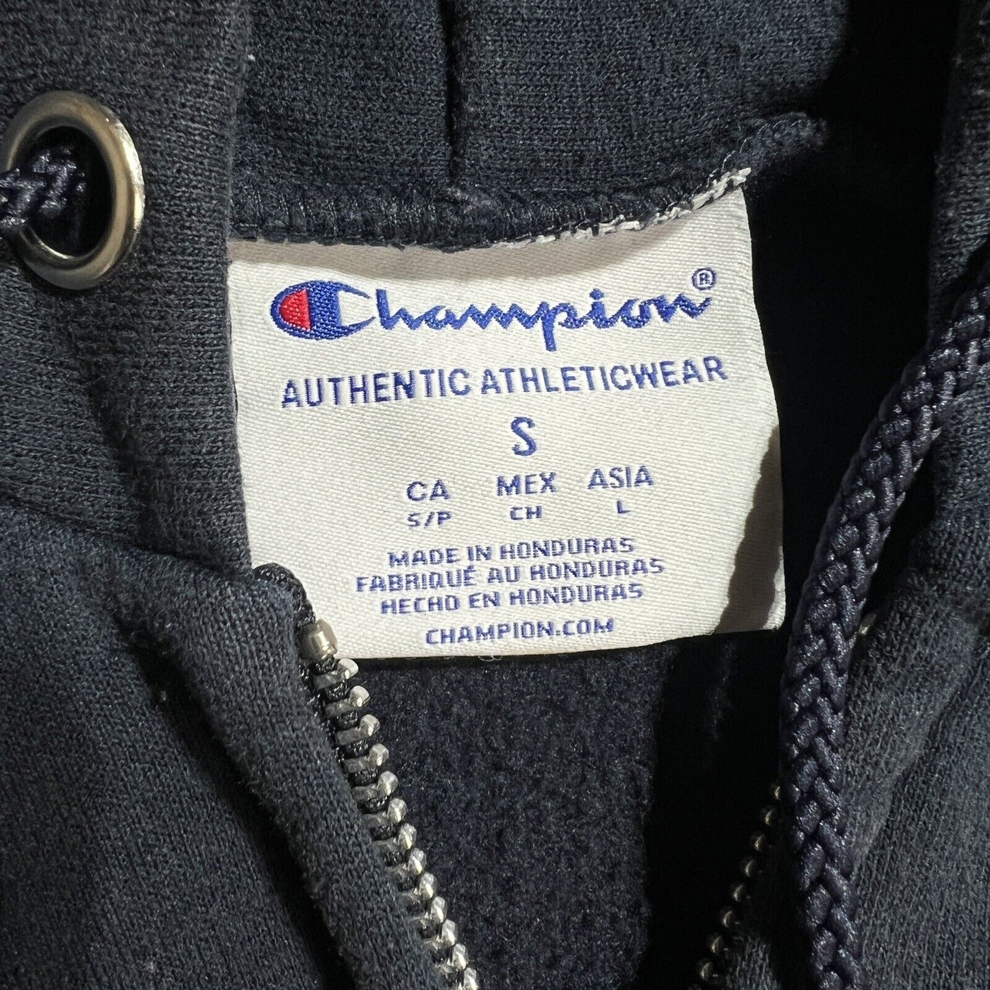Champion Howard University Hoodie Men’s Small Multicolor Long Sleeve Full Zip