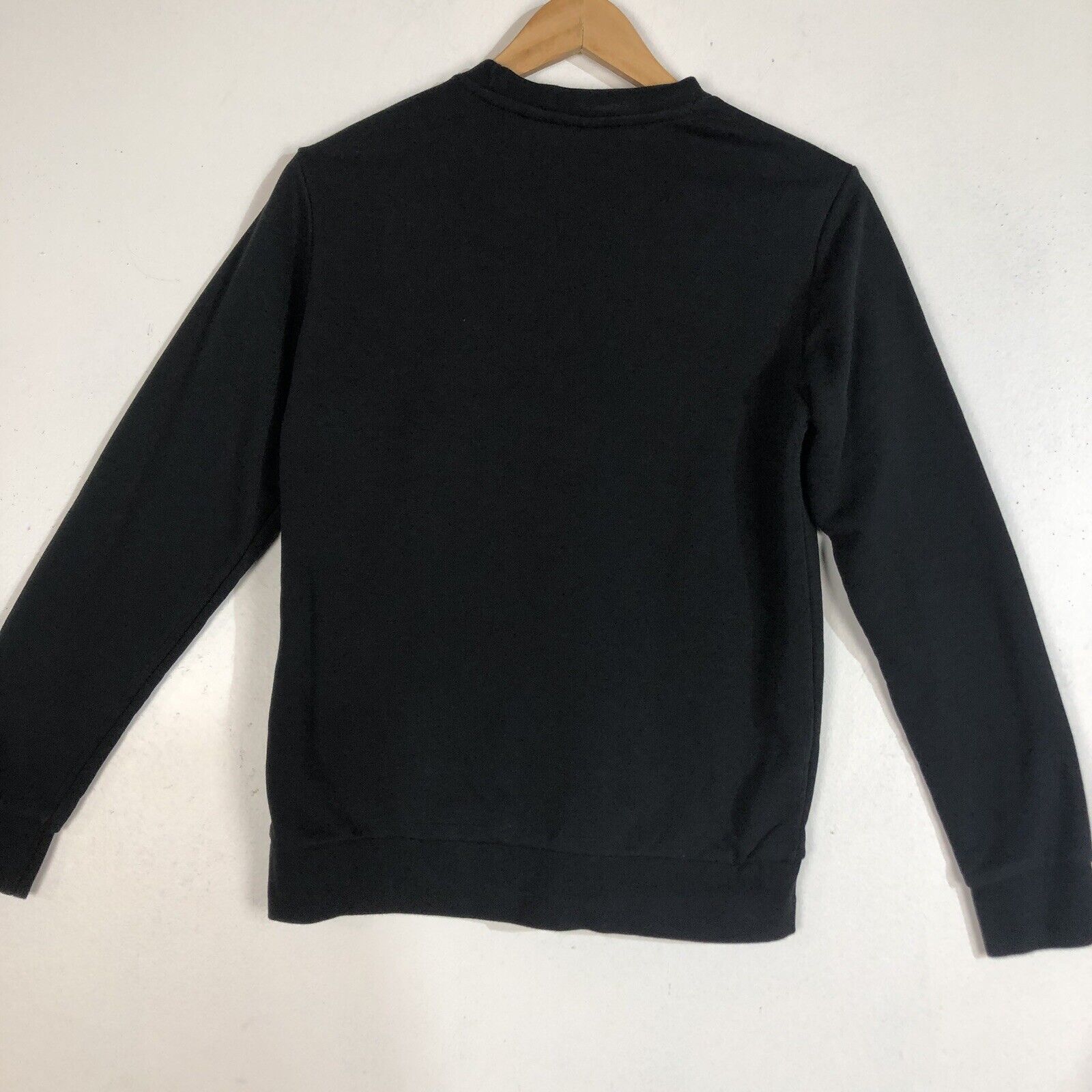 Adidas Sweatshirt Youth Size Large Color Black Long Sleeve Heavyweight Pullover