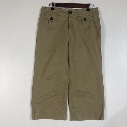 Banana Republic Capri Pants Women’s Size 6 Casual (Wide Leg)