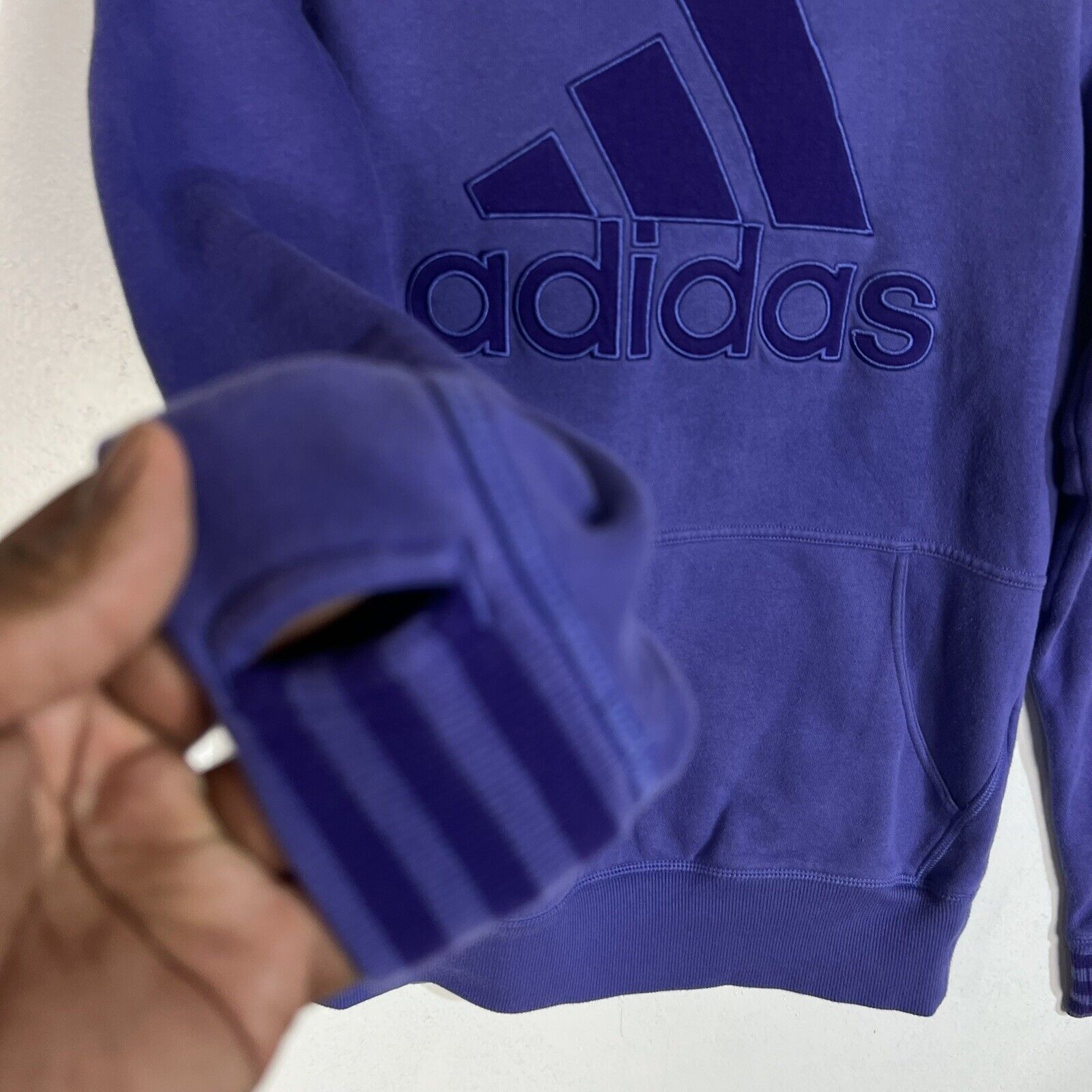 Adidas Women’s Hoodie Size XS Color Purple Long Sleeve Pullover