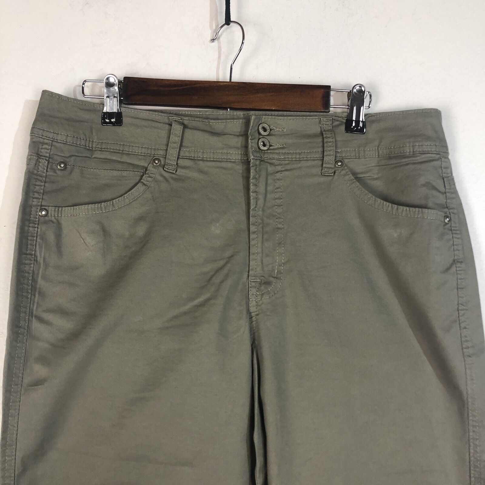 Bandolinoblu Pants Women’s Size 14 Color Green Lightweight Outdoor Casual