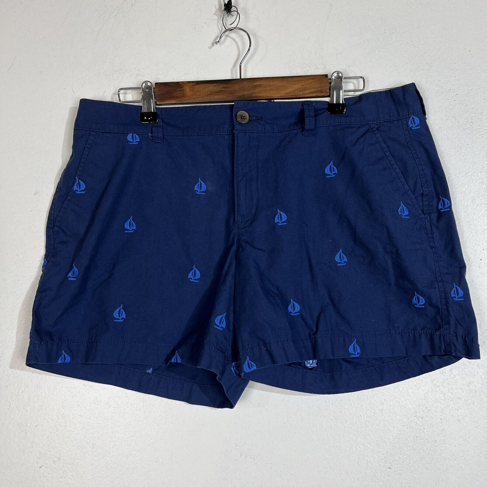 Old Navy Womens Shorts Size 12 Color Blue PreOwned