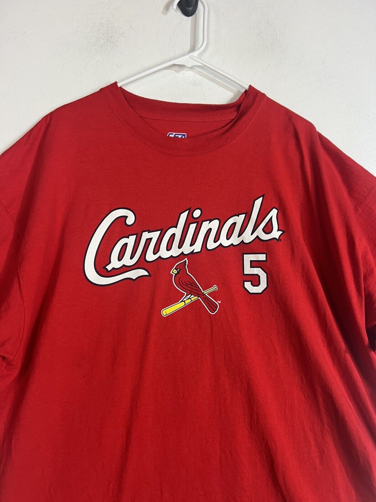 St Louis Cardinals Albert Pujols CSA T- Shirt Men’s 2XL Multicolor Short Sleeve