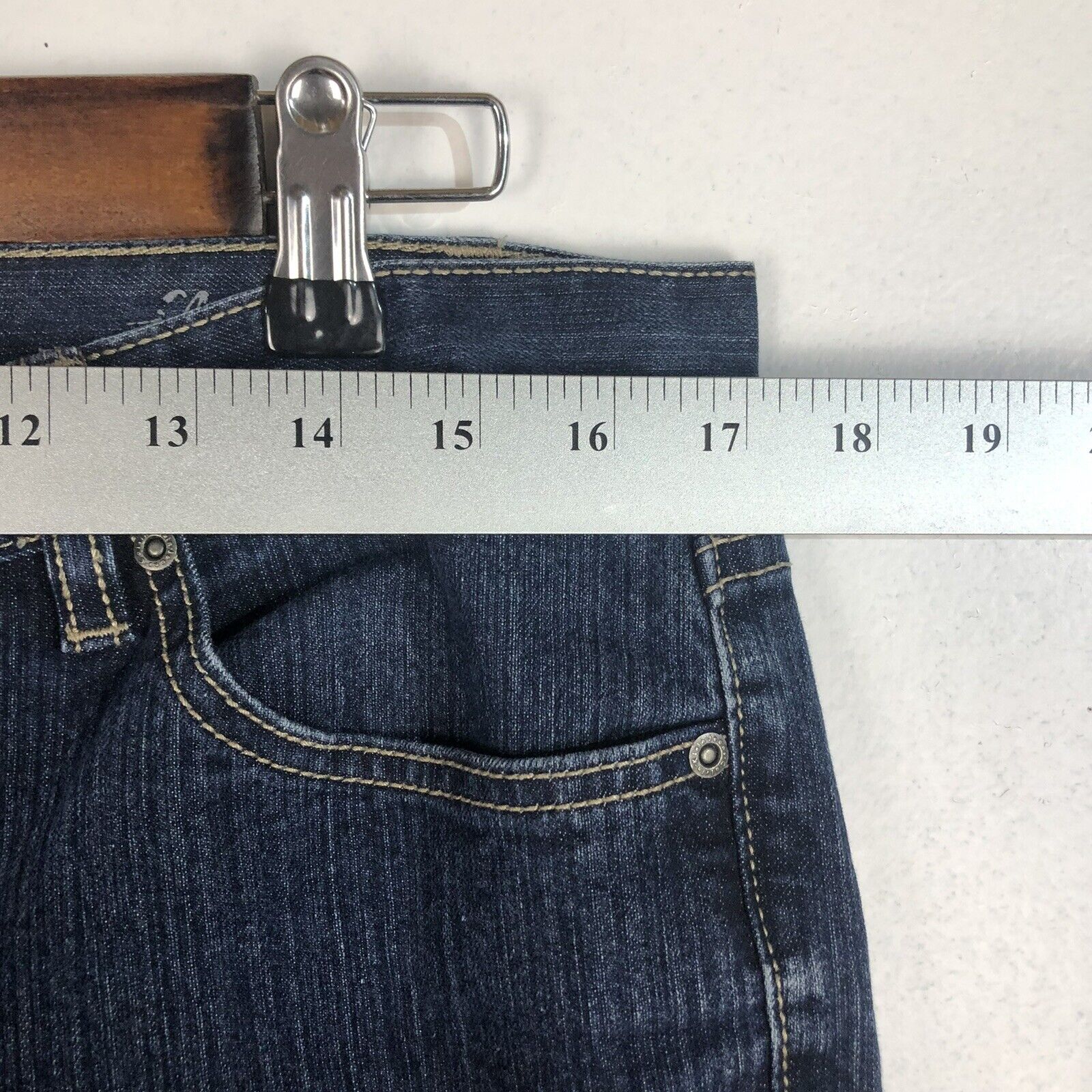 Calvin Klein Jeans Flare Womens Size 12 Color Blue