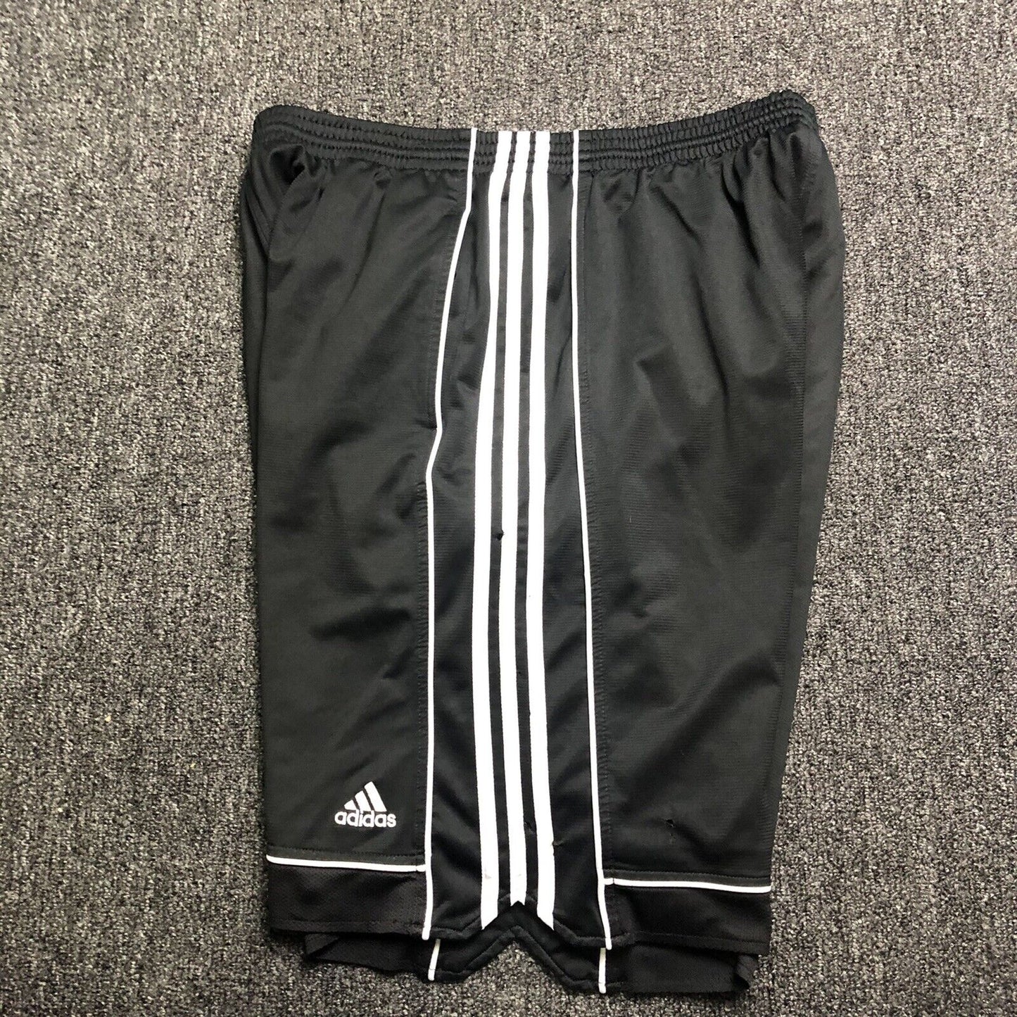 Adidas Shorts Mens Size Large Color Black/White. 1307200