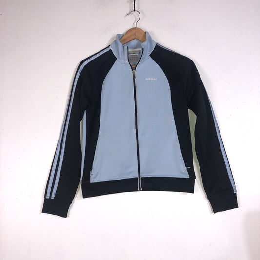 Adidas Jacket Womens Small Color Blue