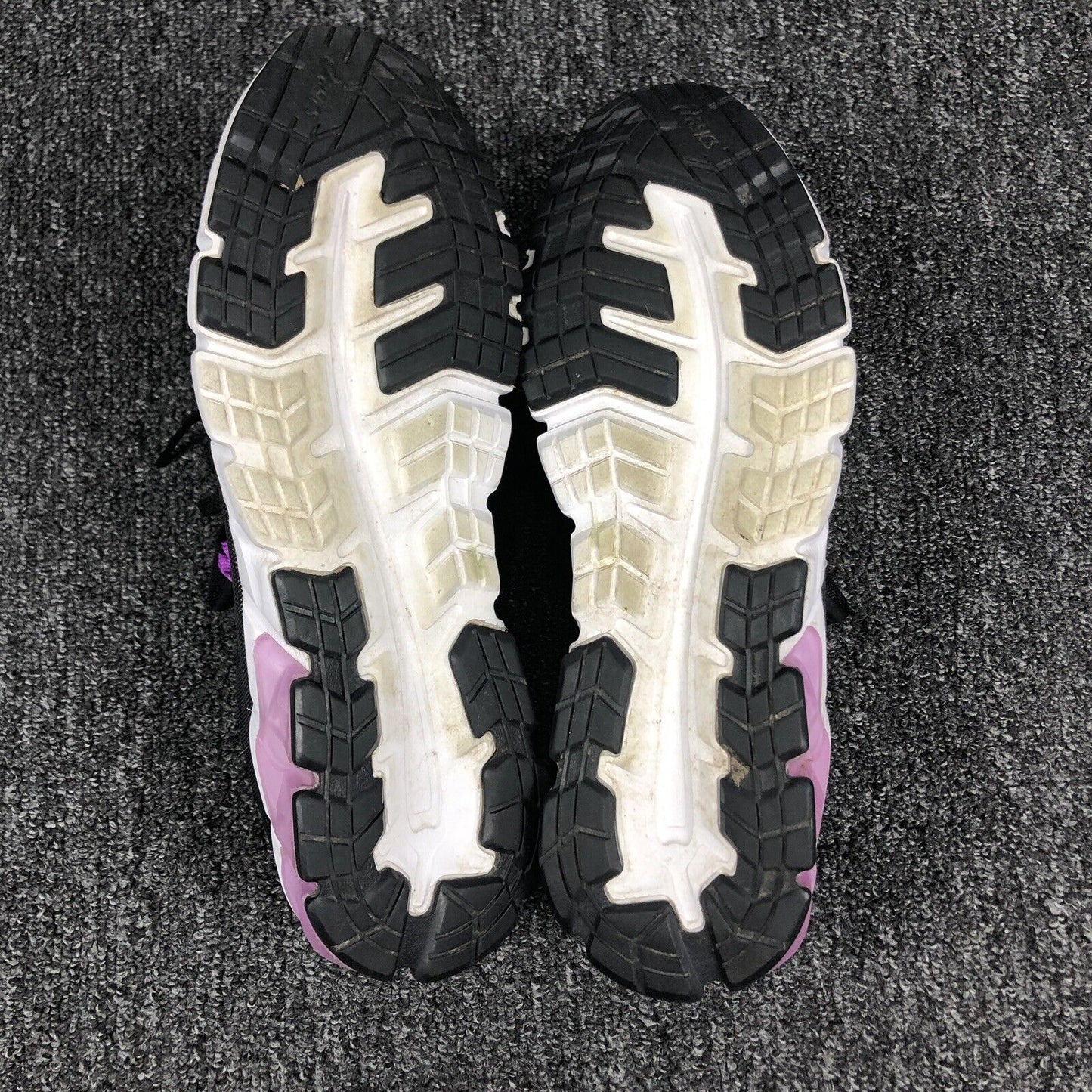 Asics Womens Gel Quantum 90 2 F1022A210 Black Purple Gray Running Shoes Size 9.5