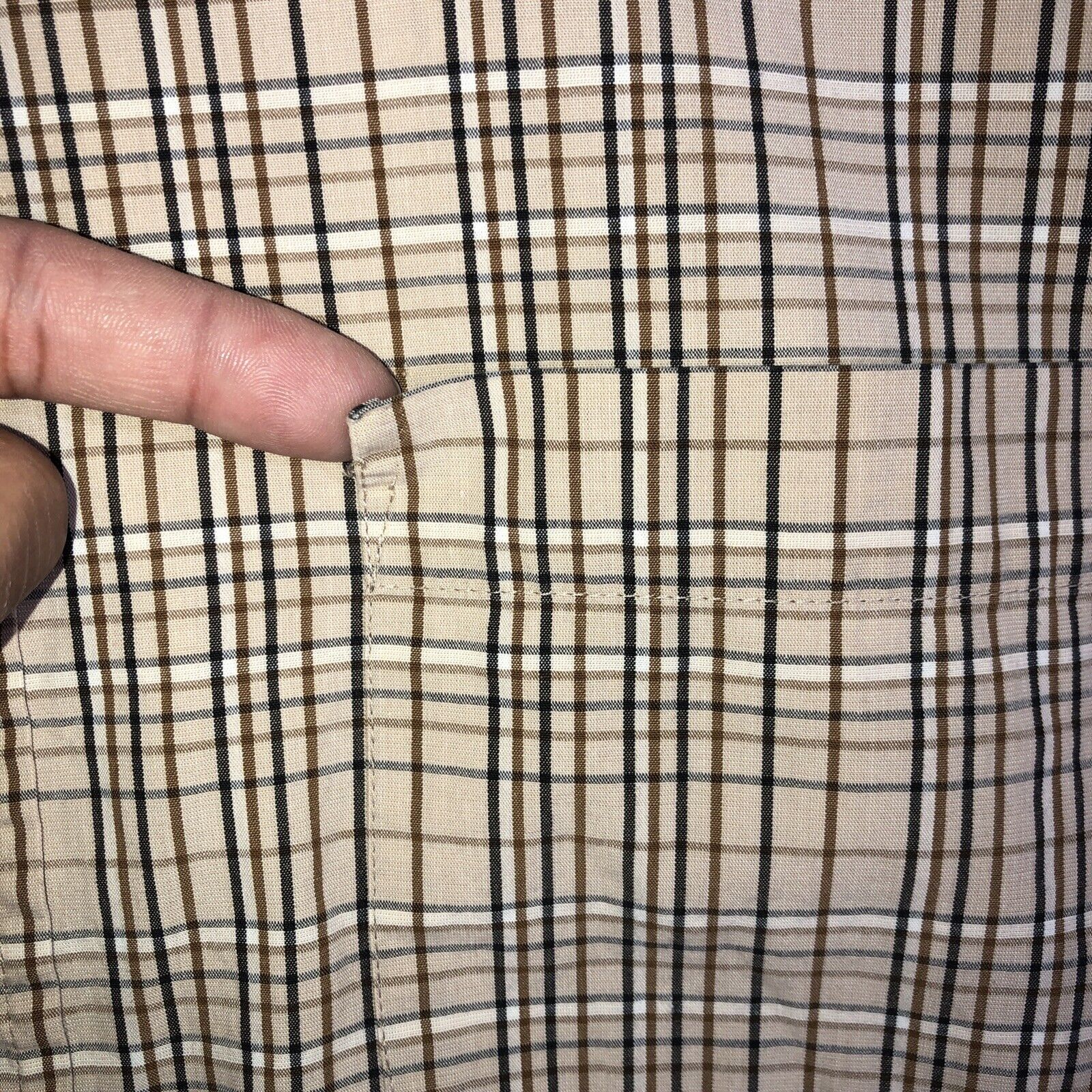 J. Crew Shirt Mens Size Large Color Brown