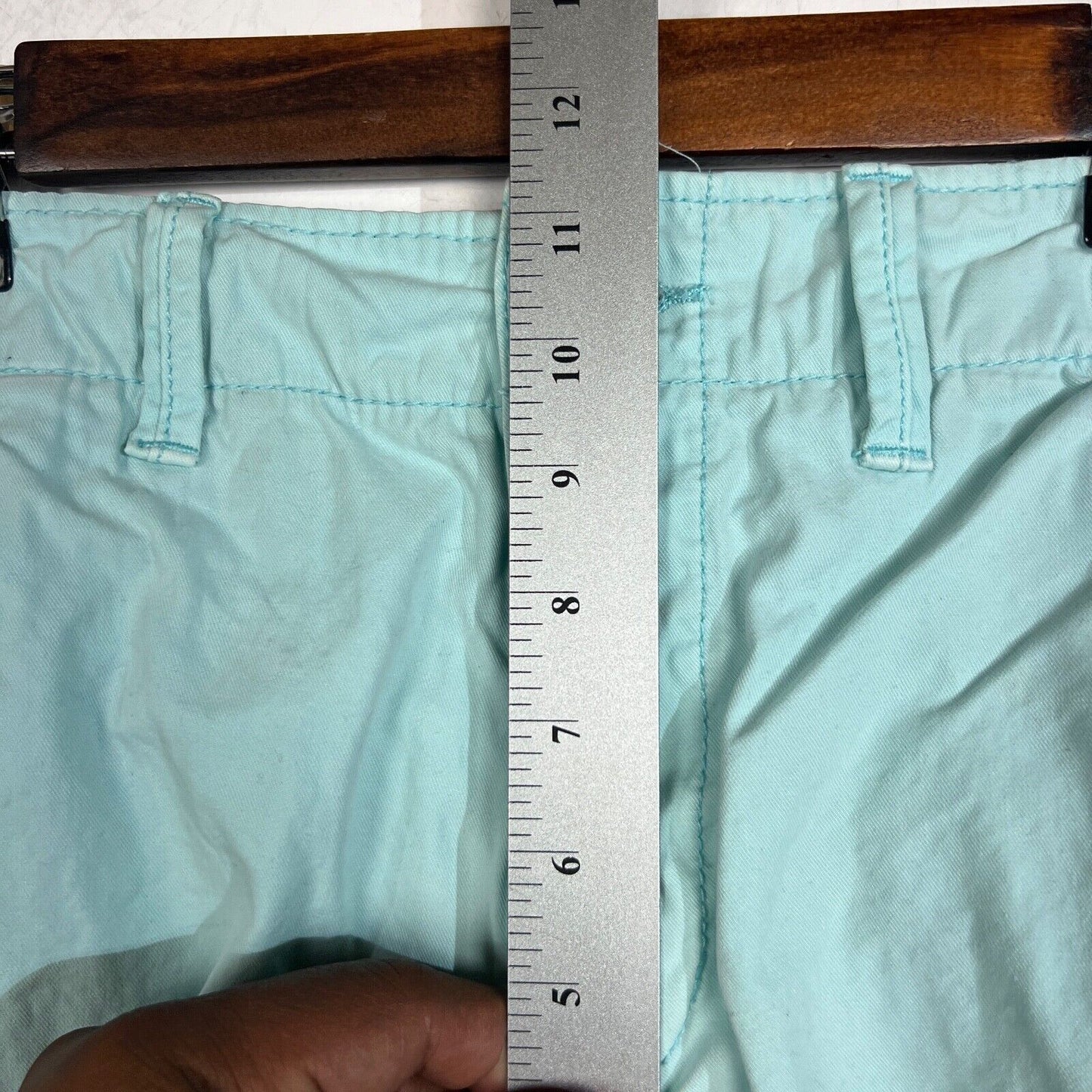 American Eagle Outfitters Chino Shorts Men's Size 31 Color Green