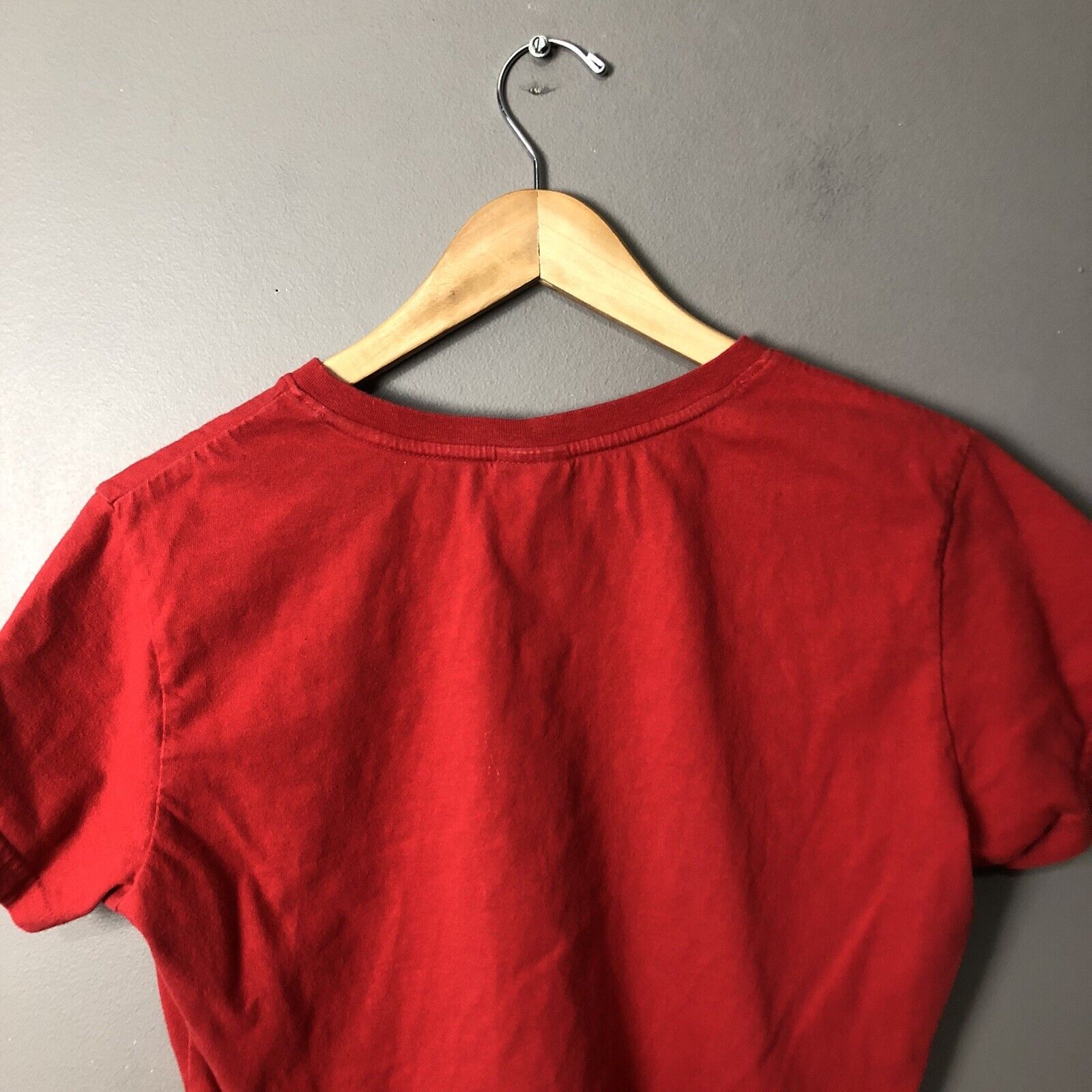 St Louis Cardinals Womens Shirt Size L (12-14) Red Short Sleeve