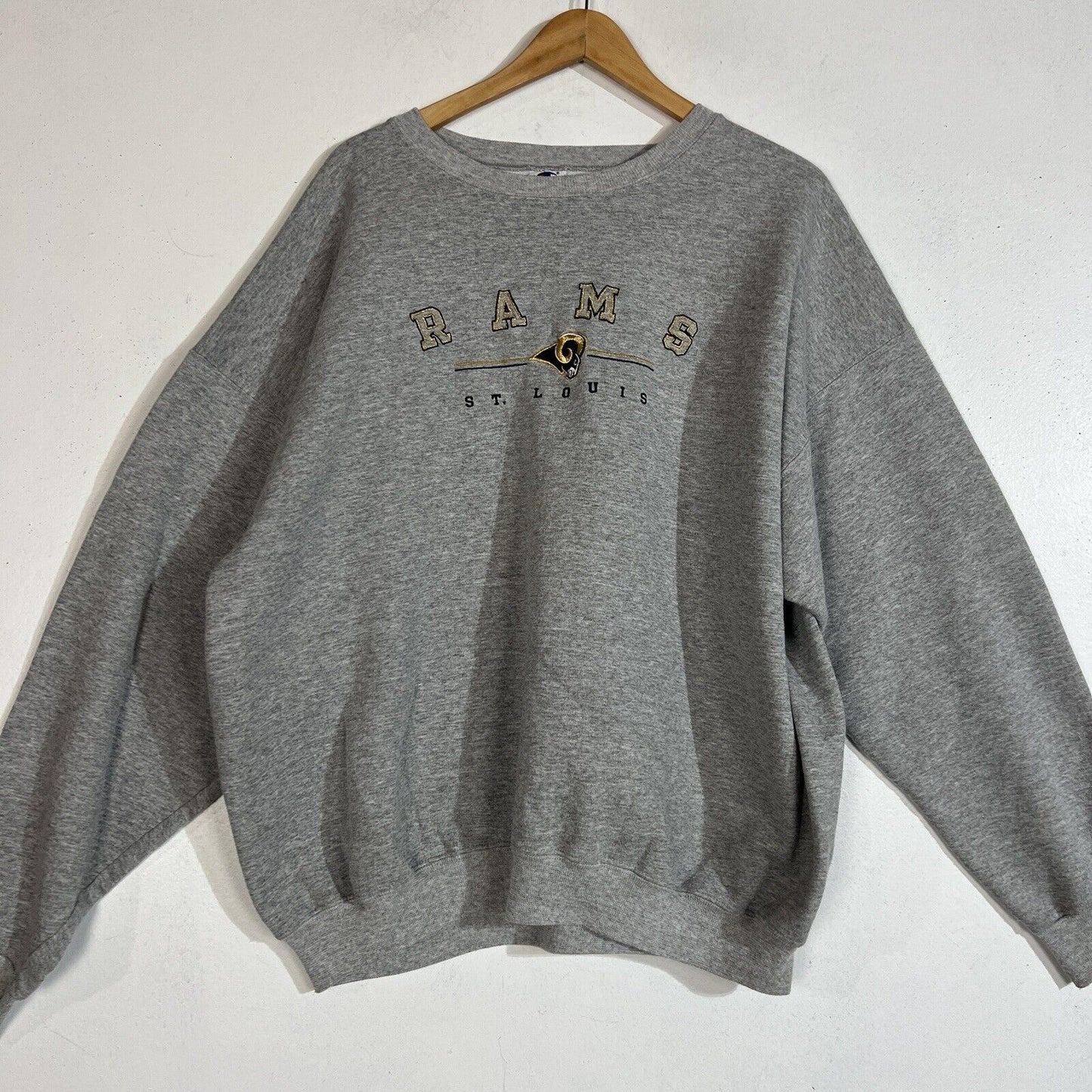 St. Louis Rams Champion Sweatshirt Men's XXL Multicolor Long Sleeve Sweater