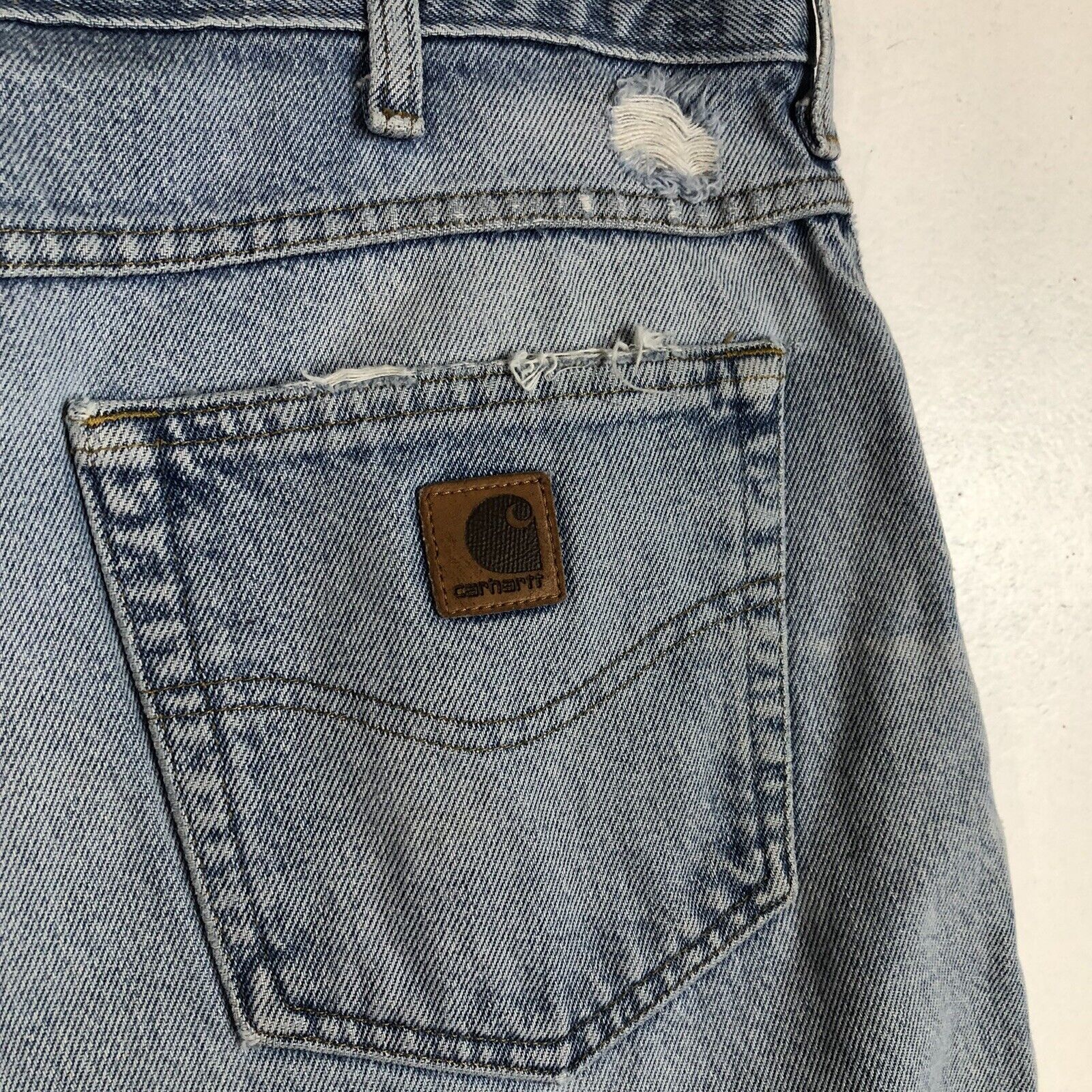 Carhartt Jeans Mens Size 36x30 Color Blue