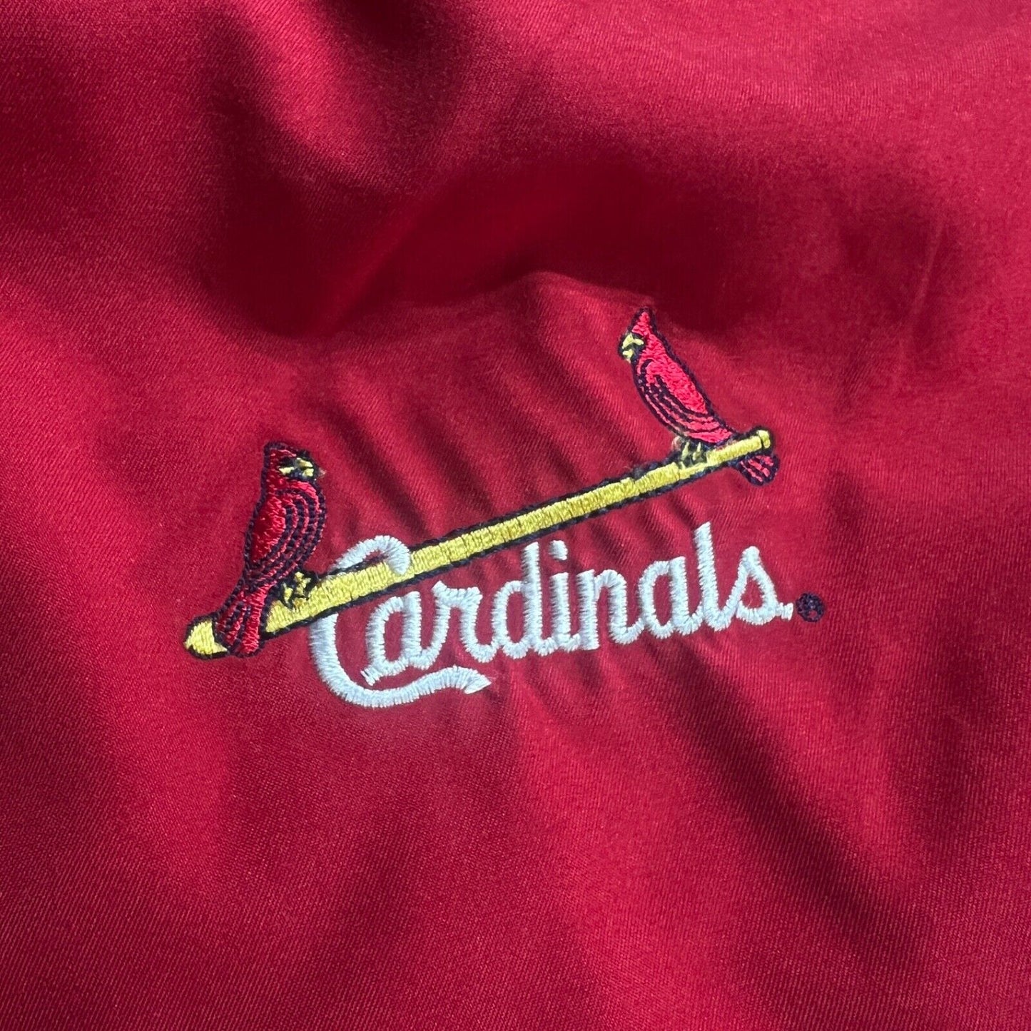 Antigua St. Louis Cardinals Jacket Men's Size XL Multicolor Long Sleeve Pullover