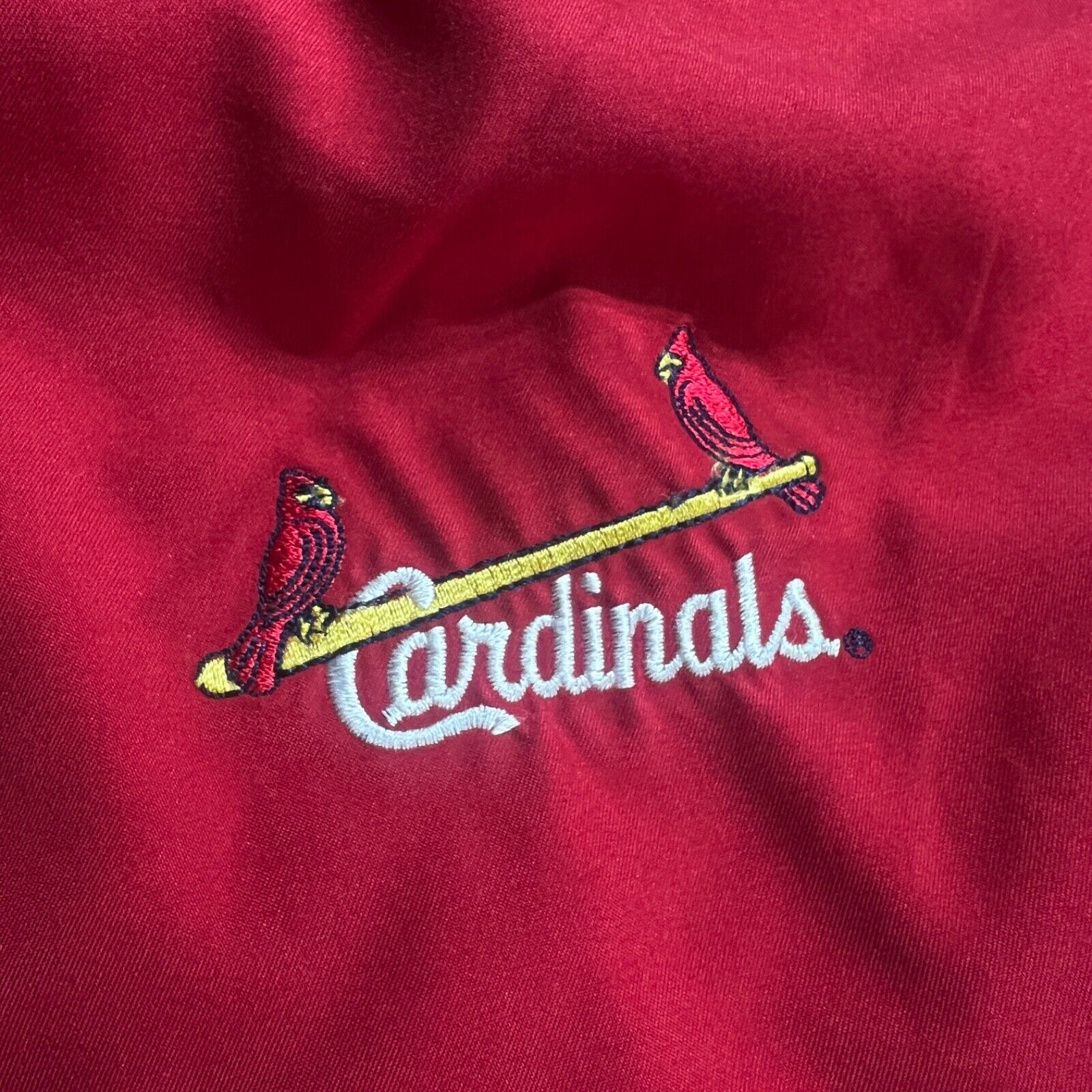 Antigua St. Louis Cardinals Jacket Men's Size XL Multicolor Long Sleeve Pullover