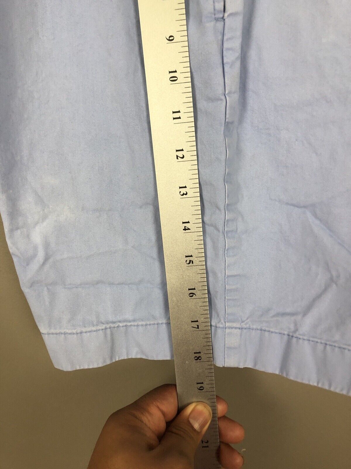 Brooks Brothers 346 Men’s Chino Shorts Size 33w Blue Casual