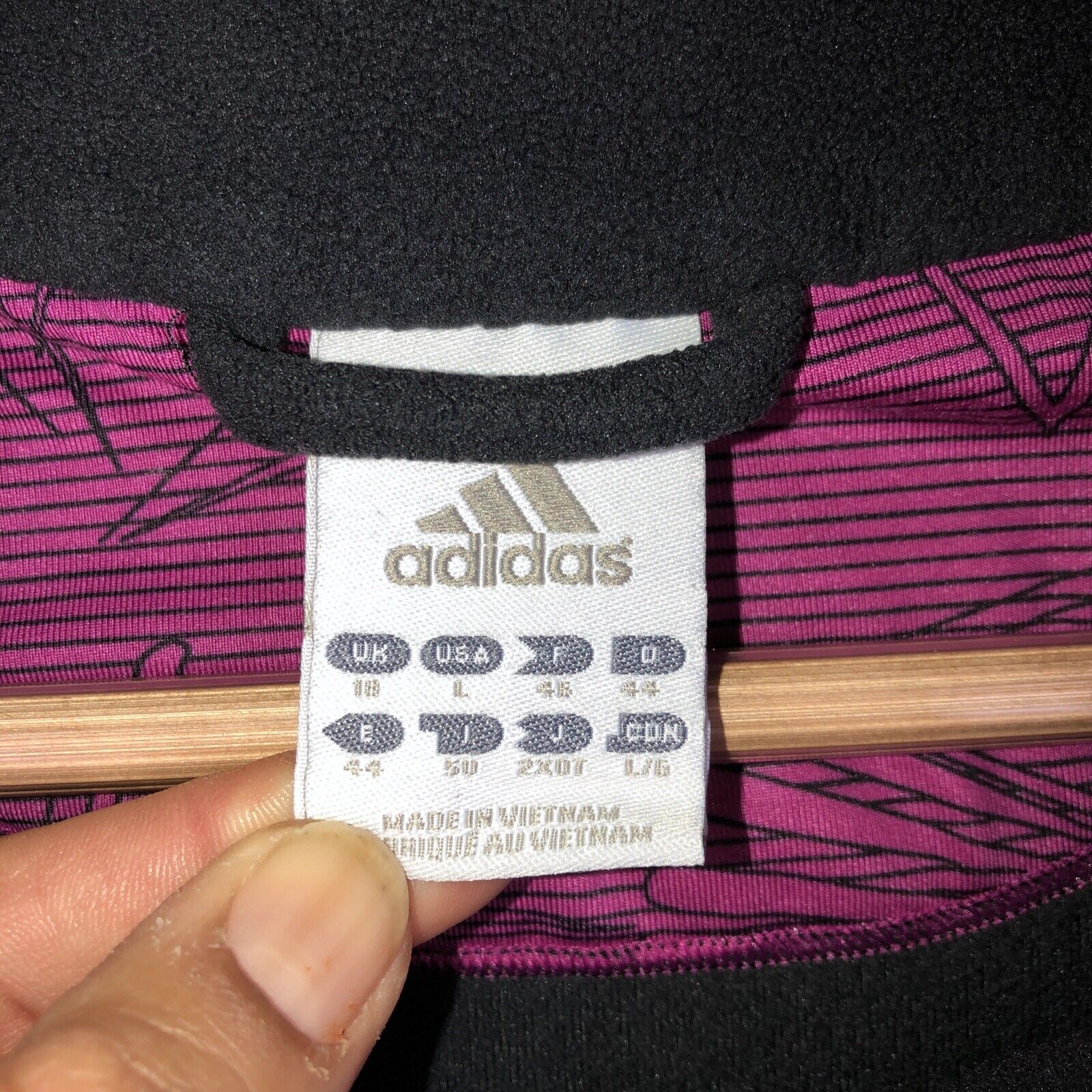 Adidas Fleece Jacket Womens Size Large Color Black