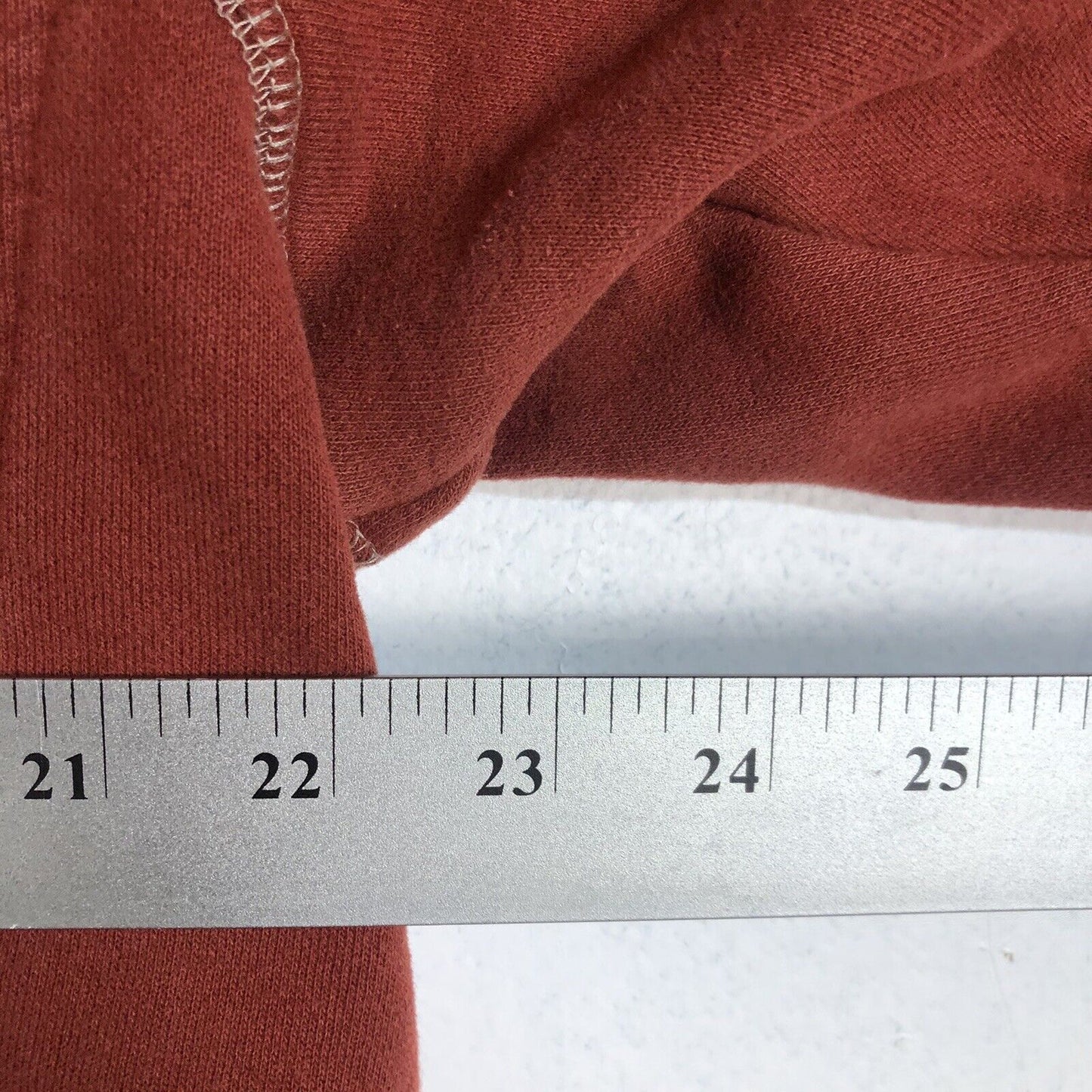 Columbia Mens Hoodie Size M Red Heavyweight PreOwned