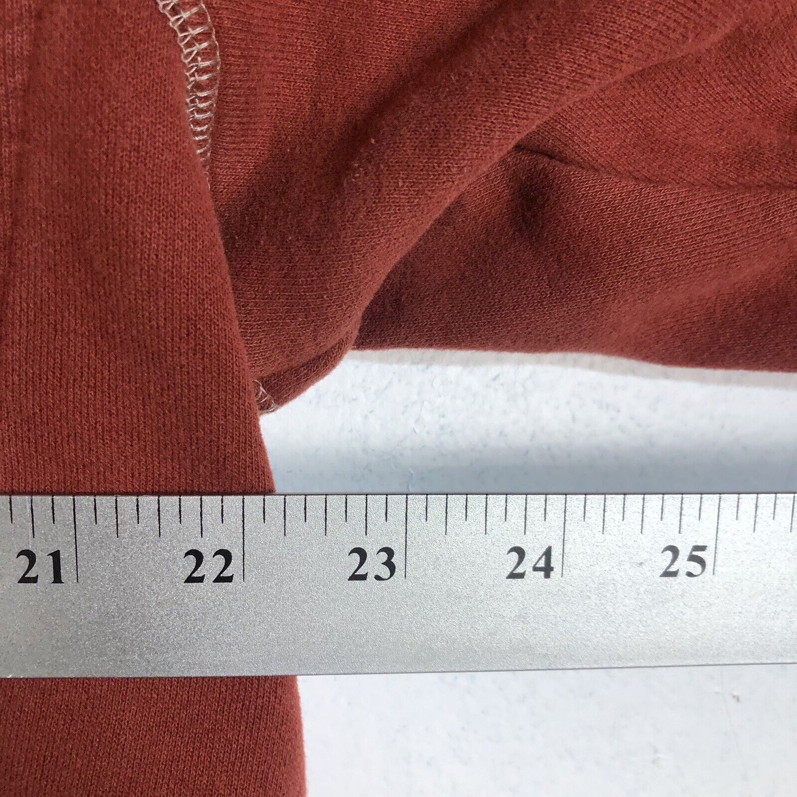 Columbia Mens Hoodie Size M Red Heavyweight PreOwned