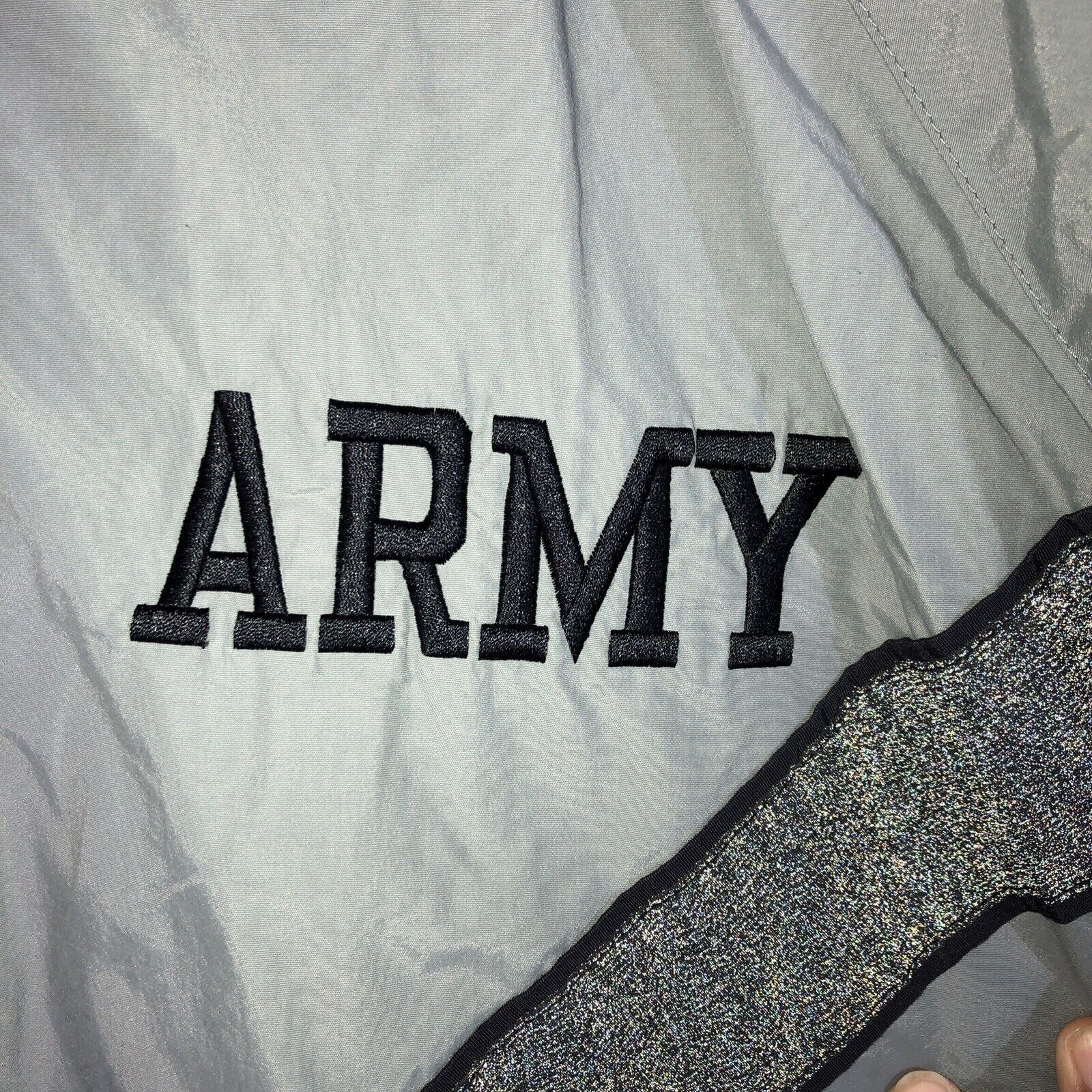 Army Jacket Mens XL Color Gray