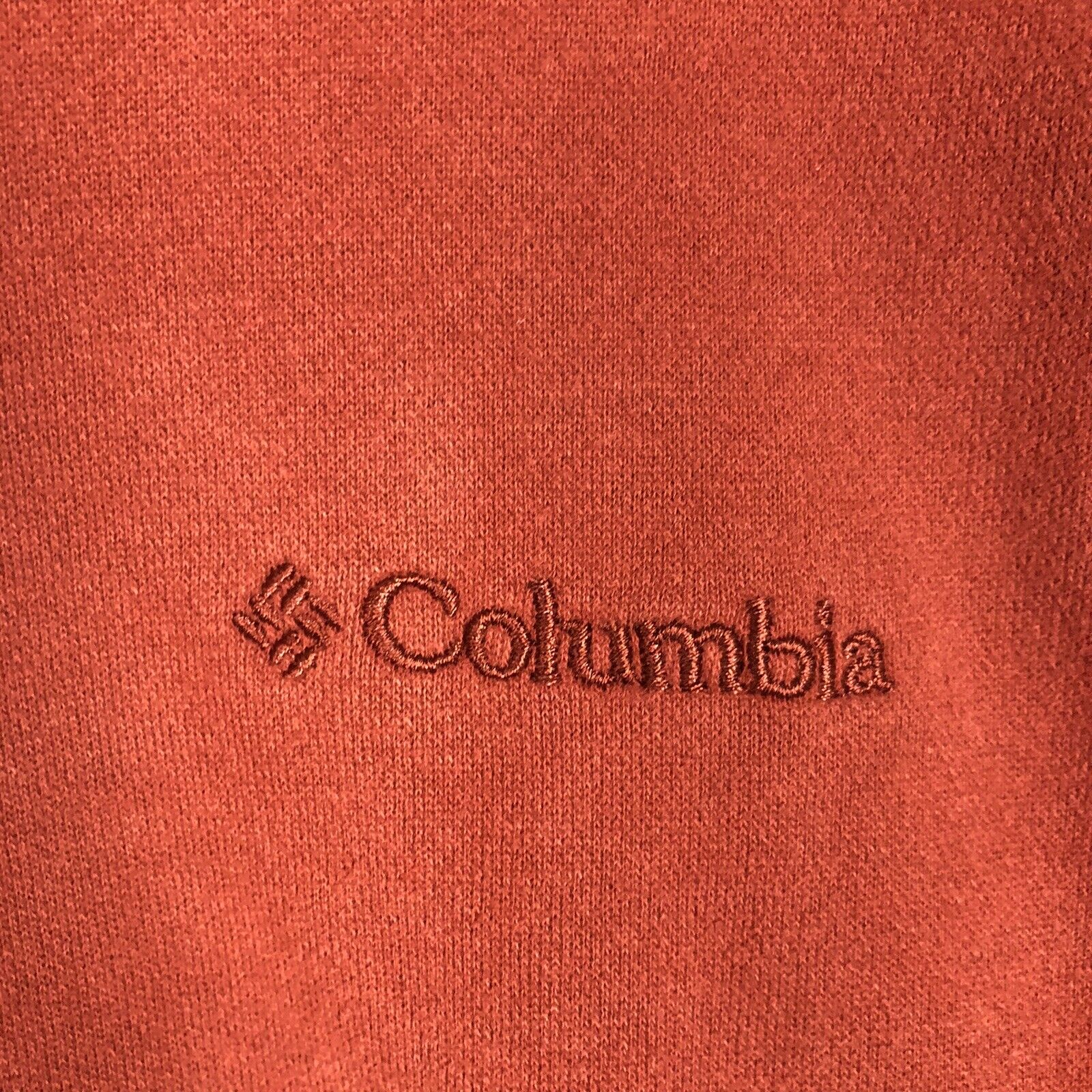 Columbia Mens Hoodie Size M Red Heavyweight PreOwned