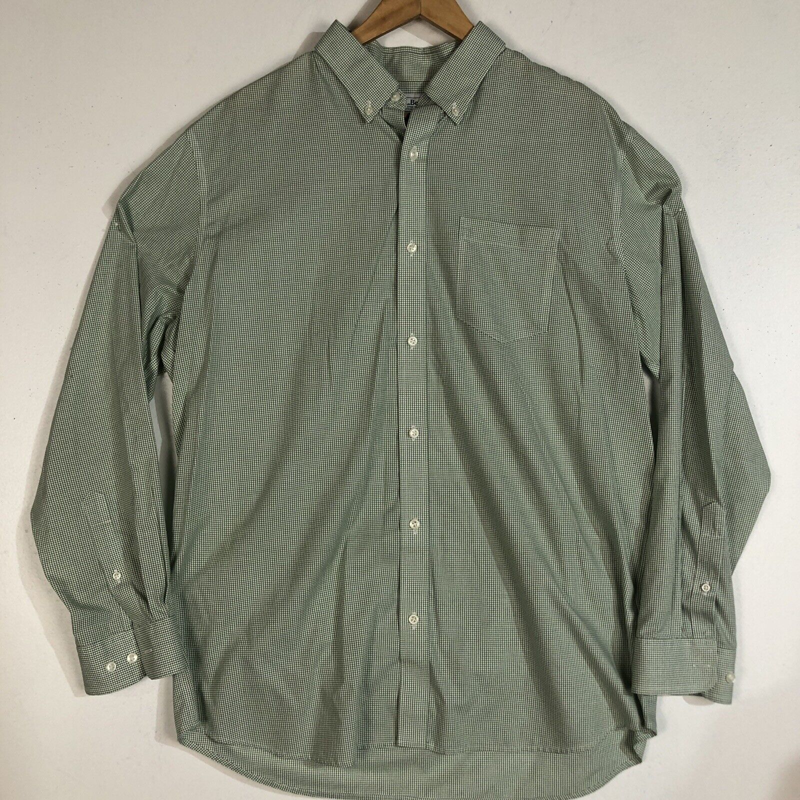L.L. Bean Shirt Men’s Size Large Multicolor Long Sleeve Plaid