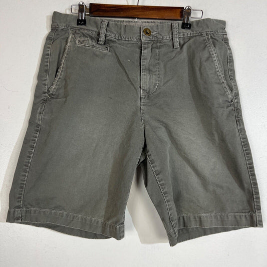 American Eagle Outfitters Men’s Chino Shorts Size 34W Color Gray Outdoor Casual