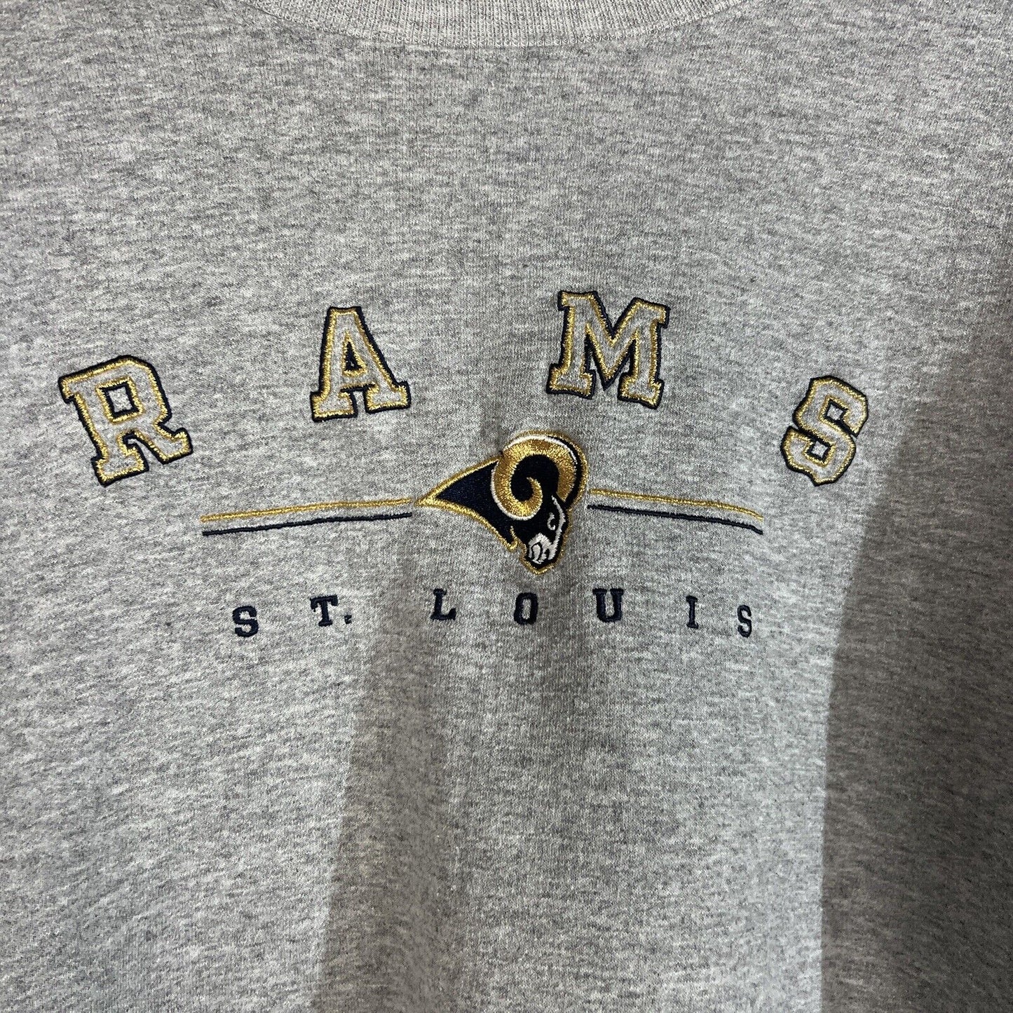 St. Louis Rams Champion Sweatshirt Men's XXL Multicolor Long Sleeve Sweater