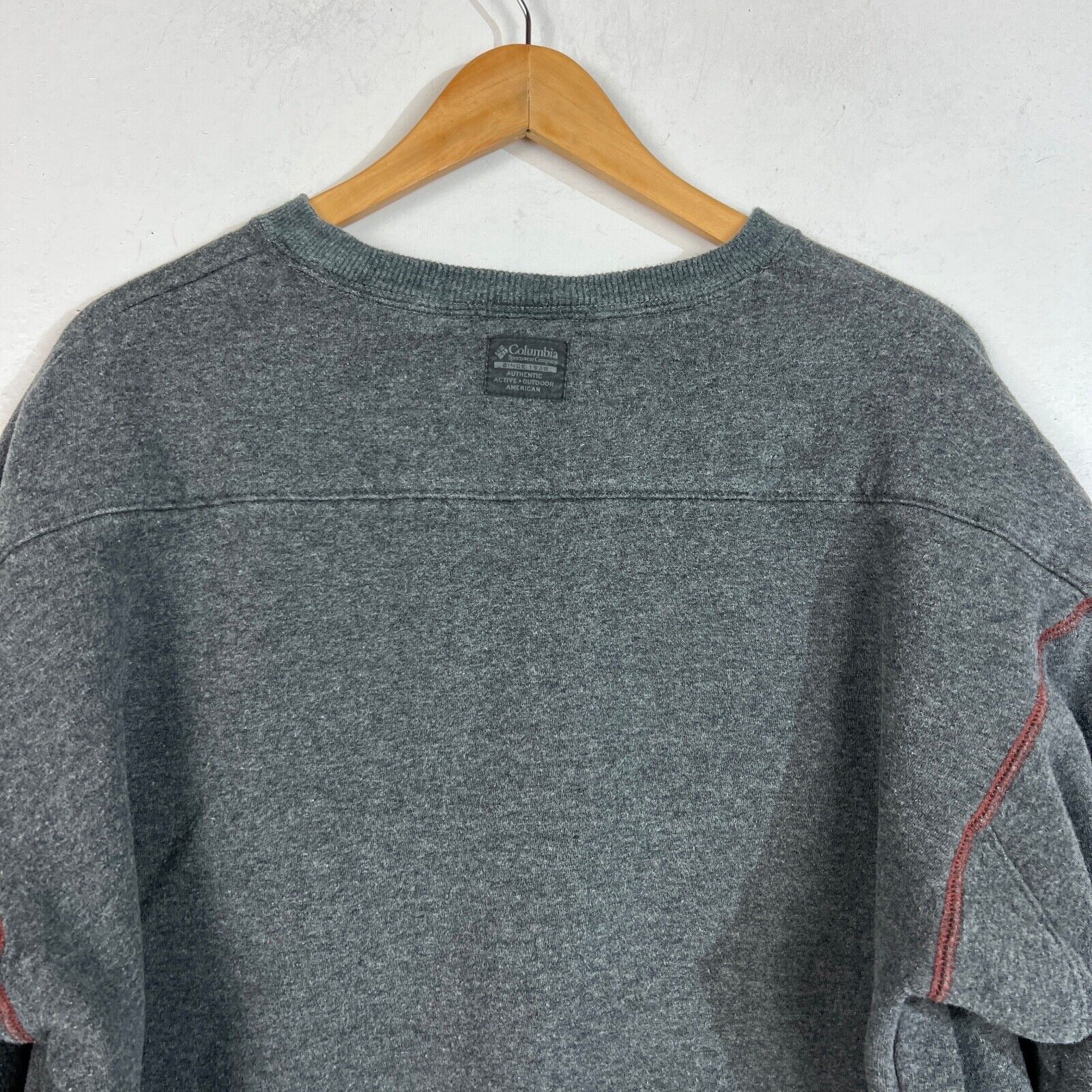 Columbia Sweater Men's Size XL Multicolor Heavyweight Long Sleeve Sweatshirt