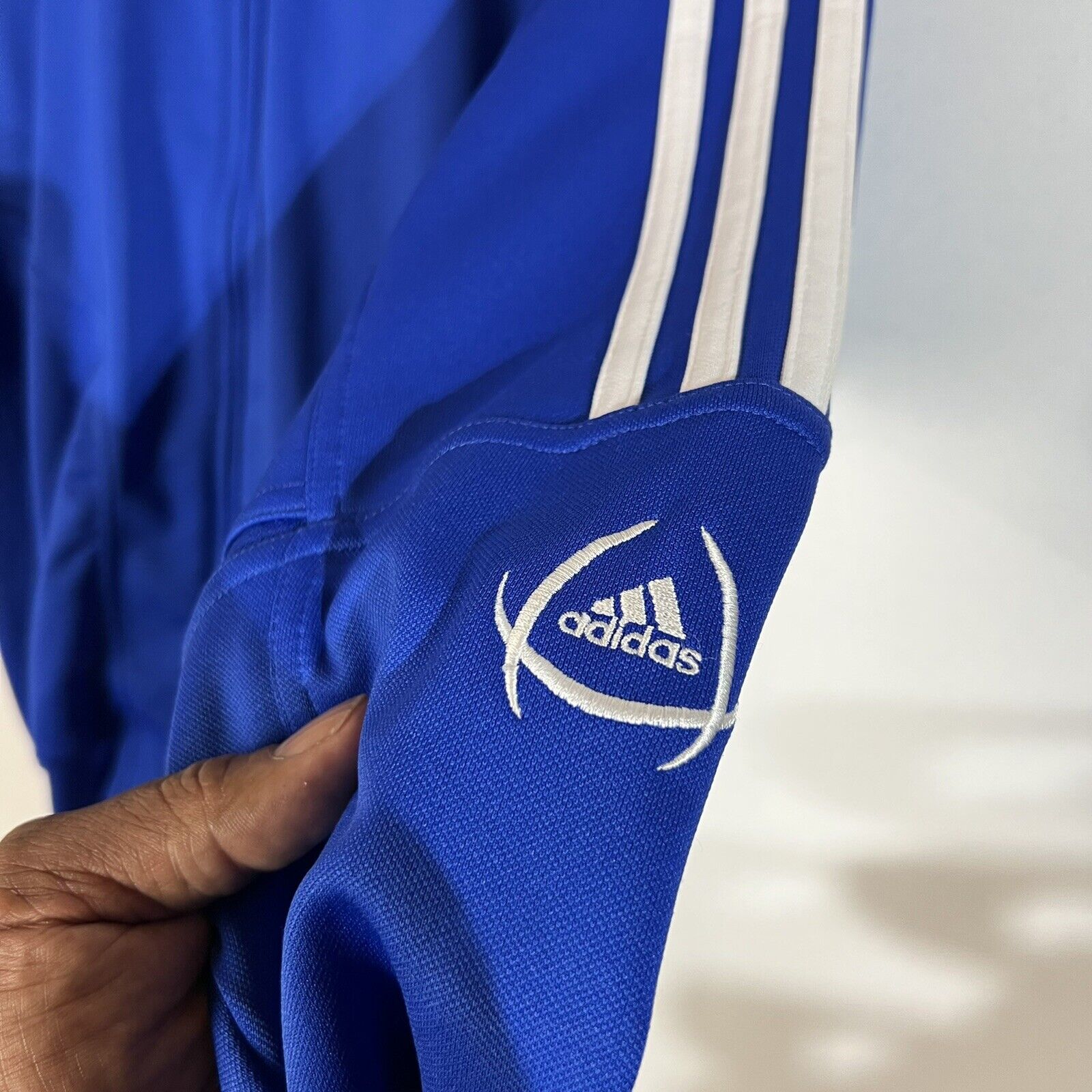 Adidas Men’s Track Jacket Size XL Multicolor (Pre Owned) Full Zip