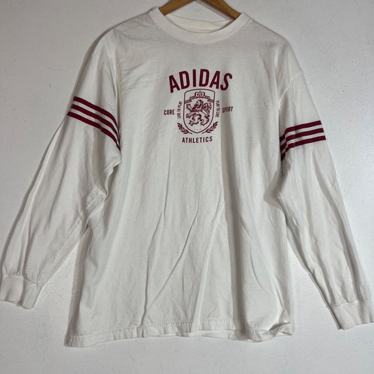 Adidas Shirt Men's Size Large Multicolor Long Sleeve Pullover