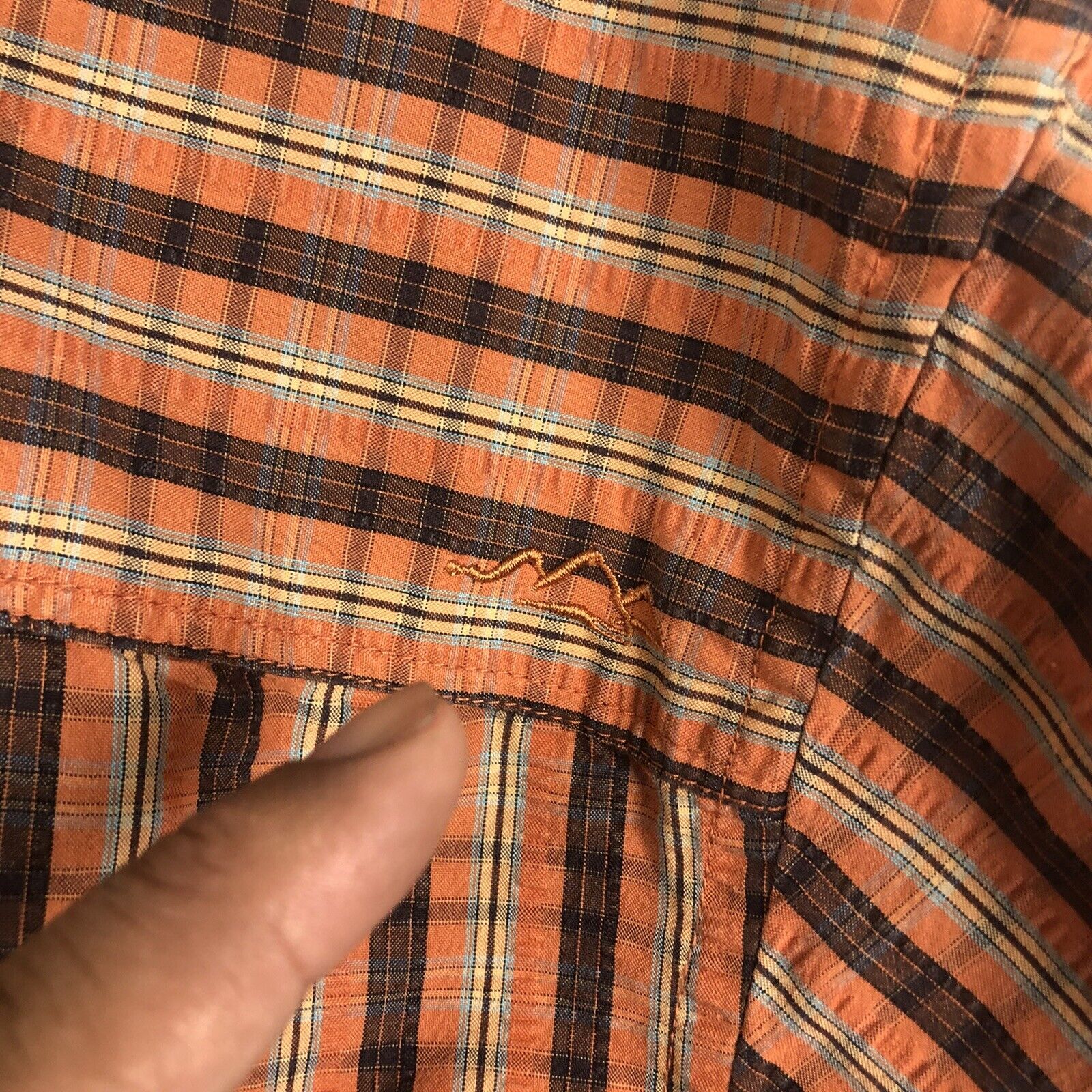 Columbia Mens Shirt Size XL Multicolor Short Sleeve Shirt Casual