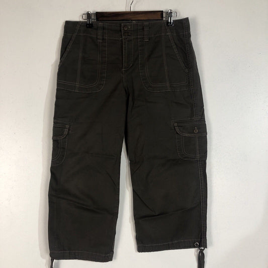 Bandolinoblu Capri Pants Women’s Size 10 Color Brown (Lightweight)