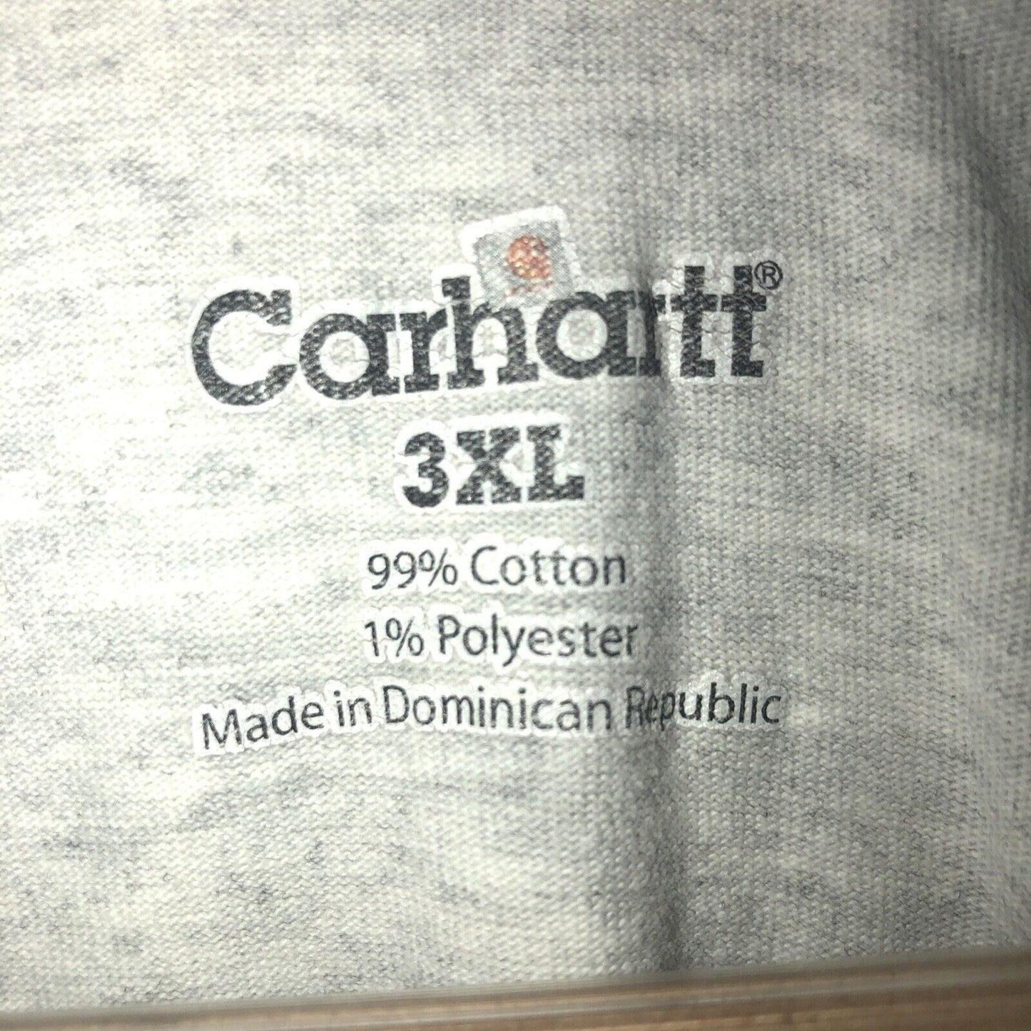 Carhartt T shirt Mens Size 3XL Color Gray