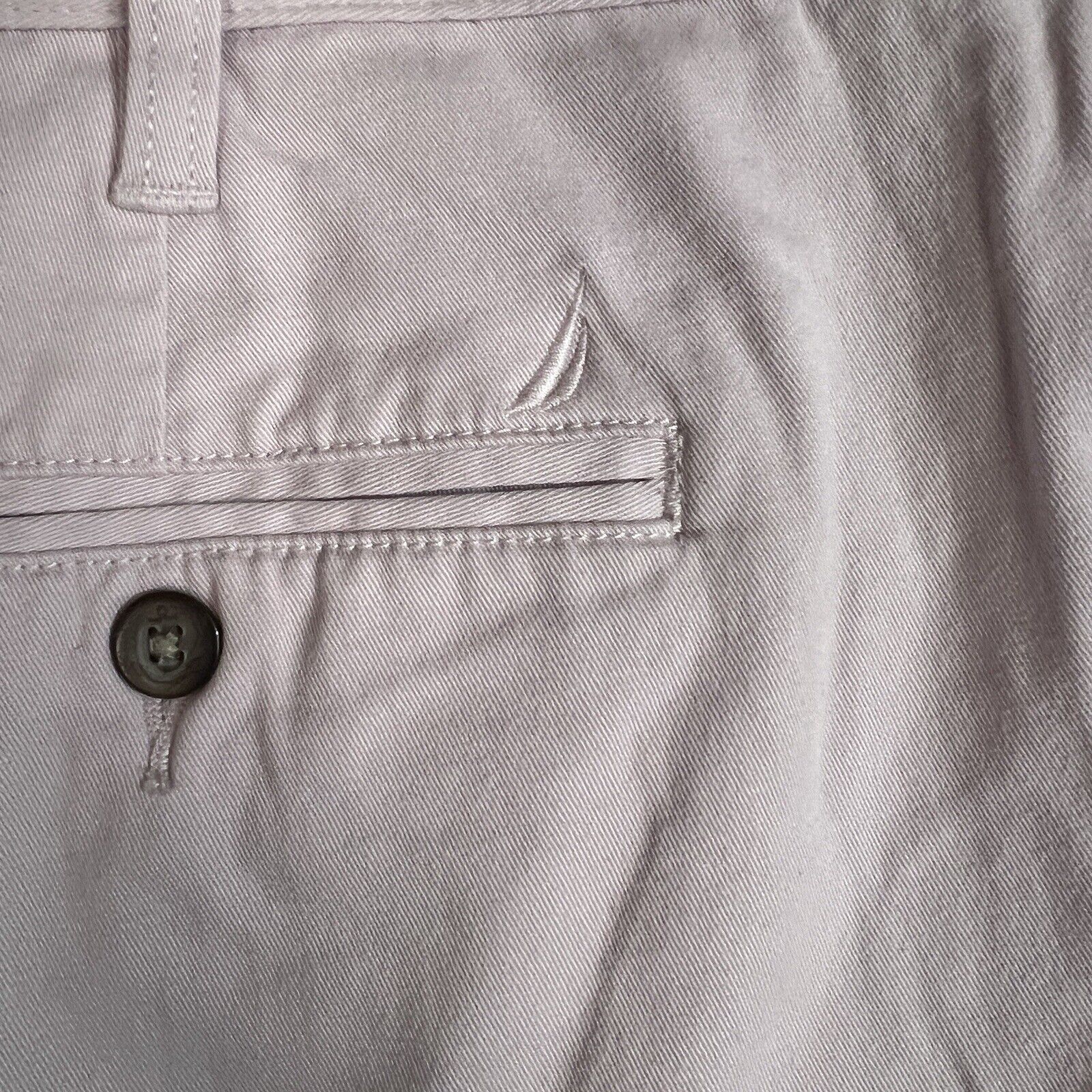 Nautica Chino Shorts Men’s Size 40 Color Pink Flat Front